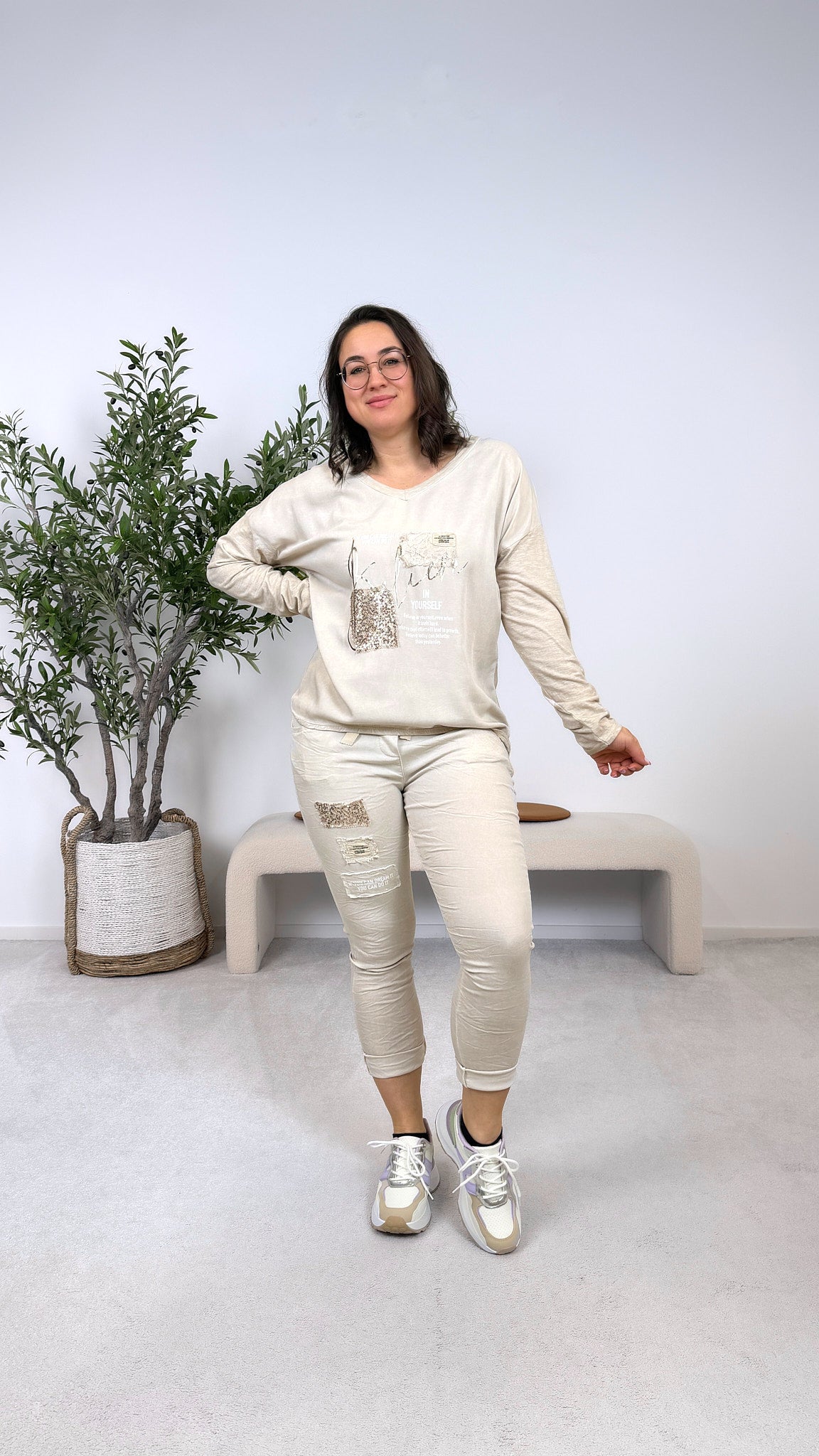 Jogpants Dream It *Beige*