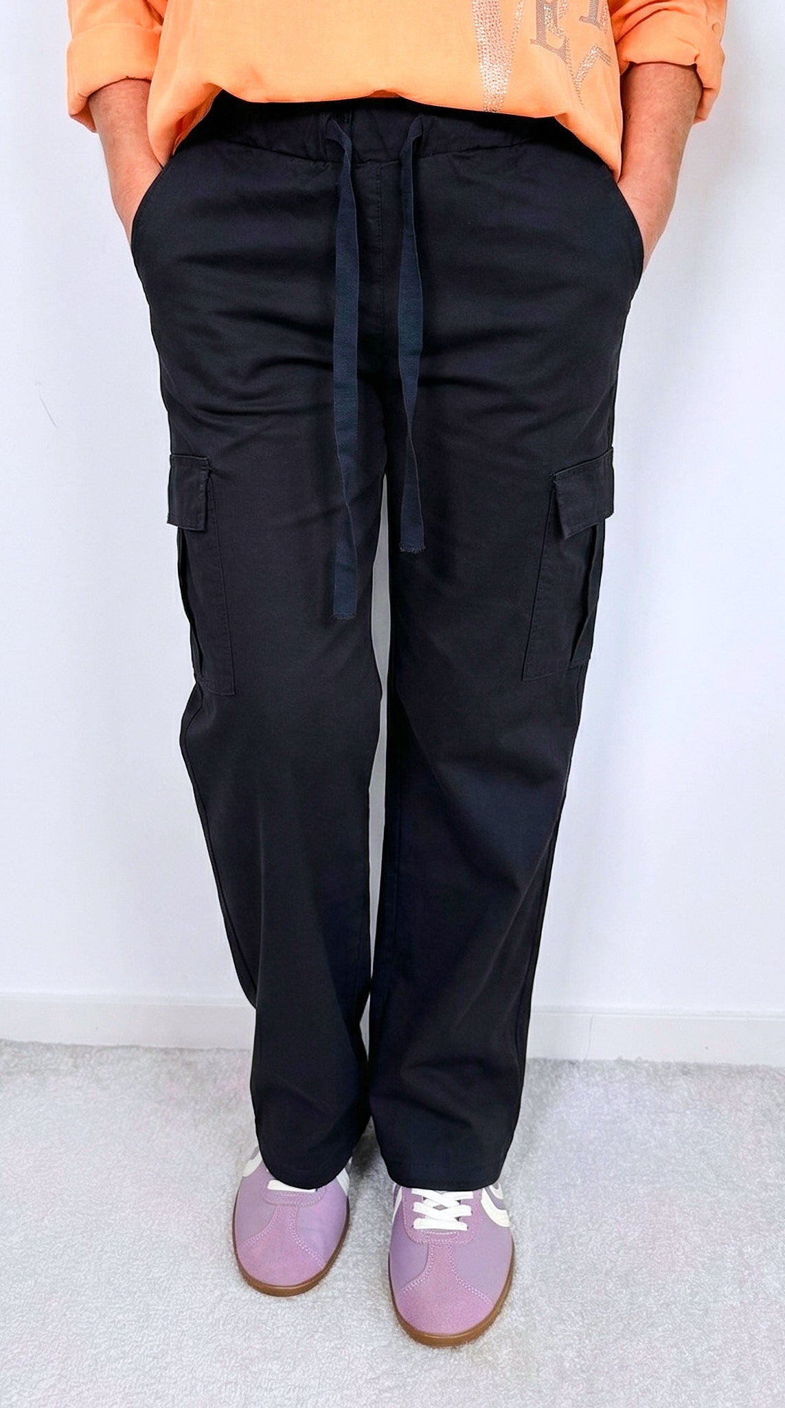 Hose Cargo Crush *Schwarz*