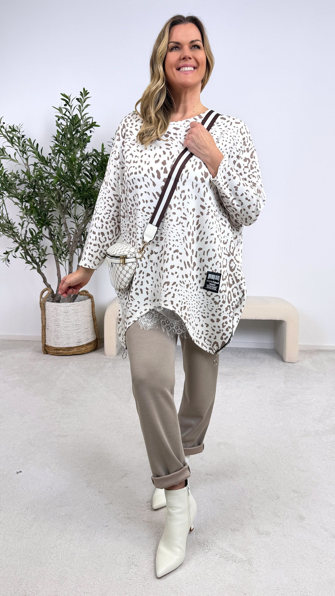 Sweathose Happy Legs *Taupe*