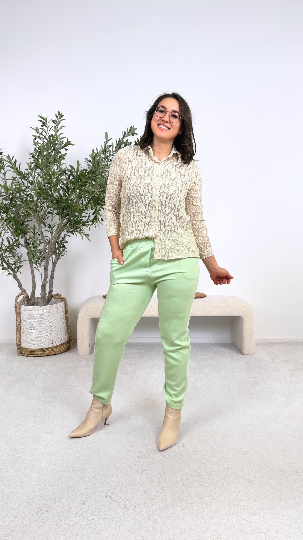 Sweathose Happy Legs *Mint*