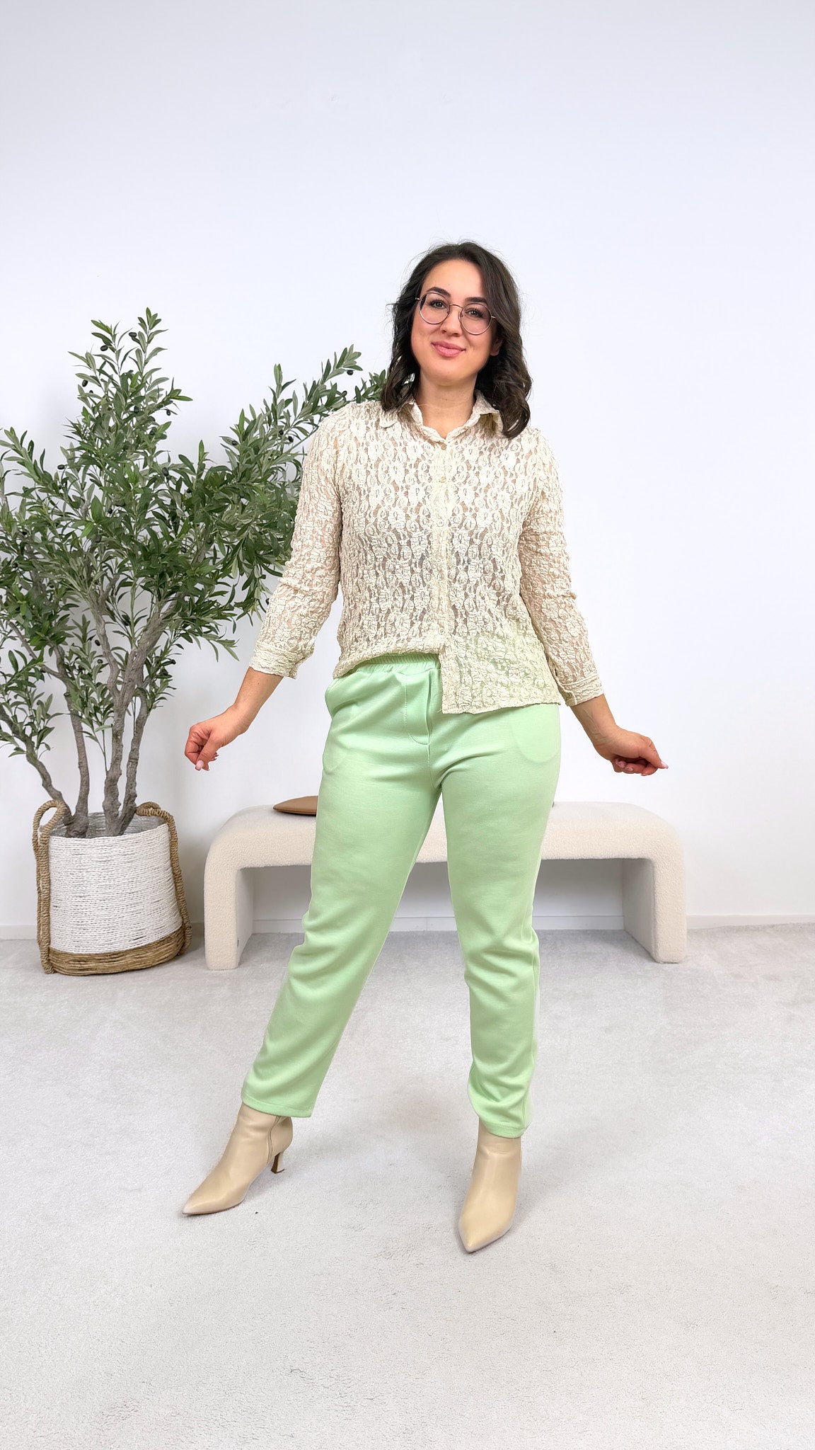 Sweathose Happy Legs *Mint*