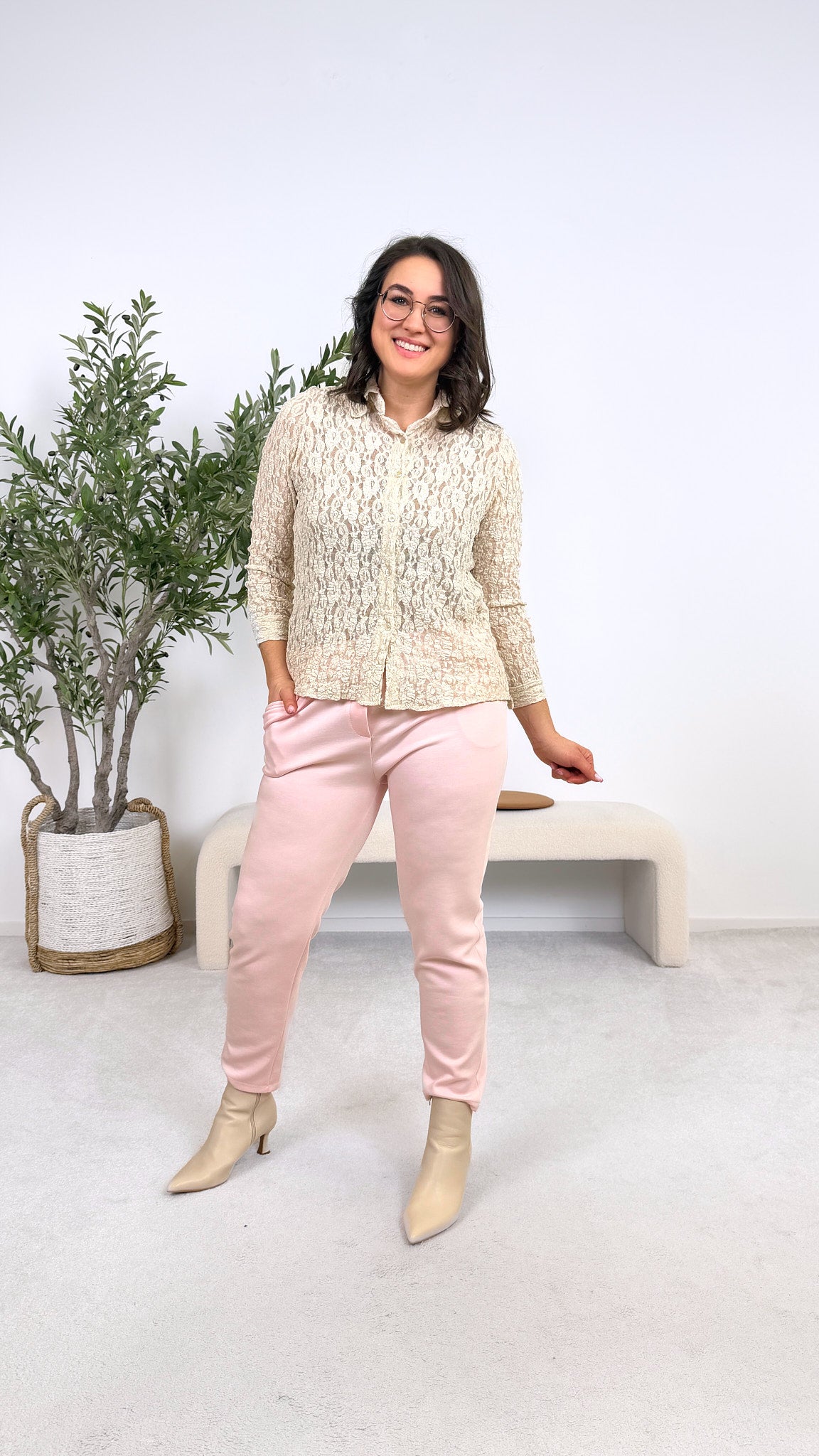 Sweathose Happy Legs *Rosa*