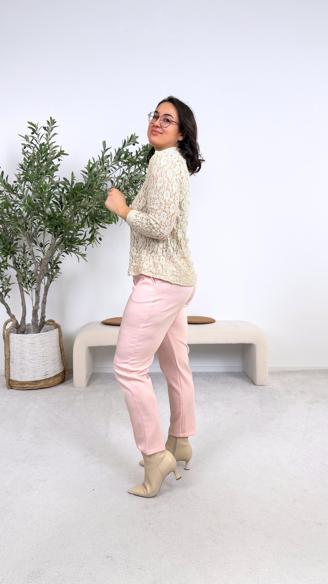 Sweathose Happy Legs *Rosa*