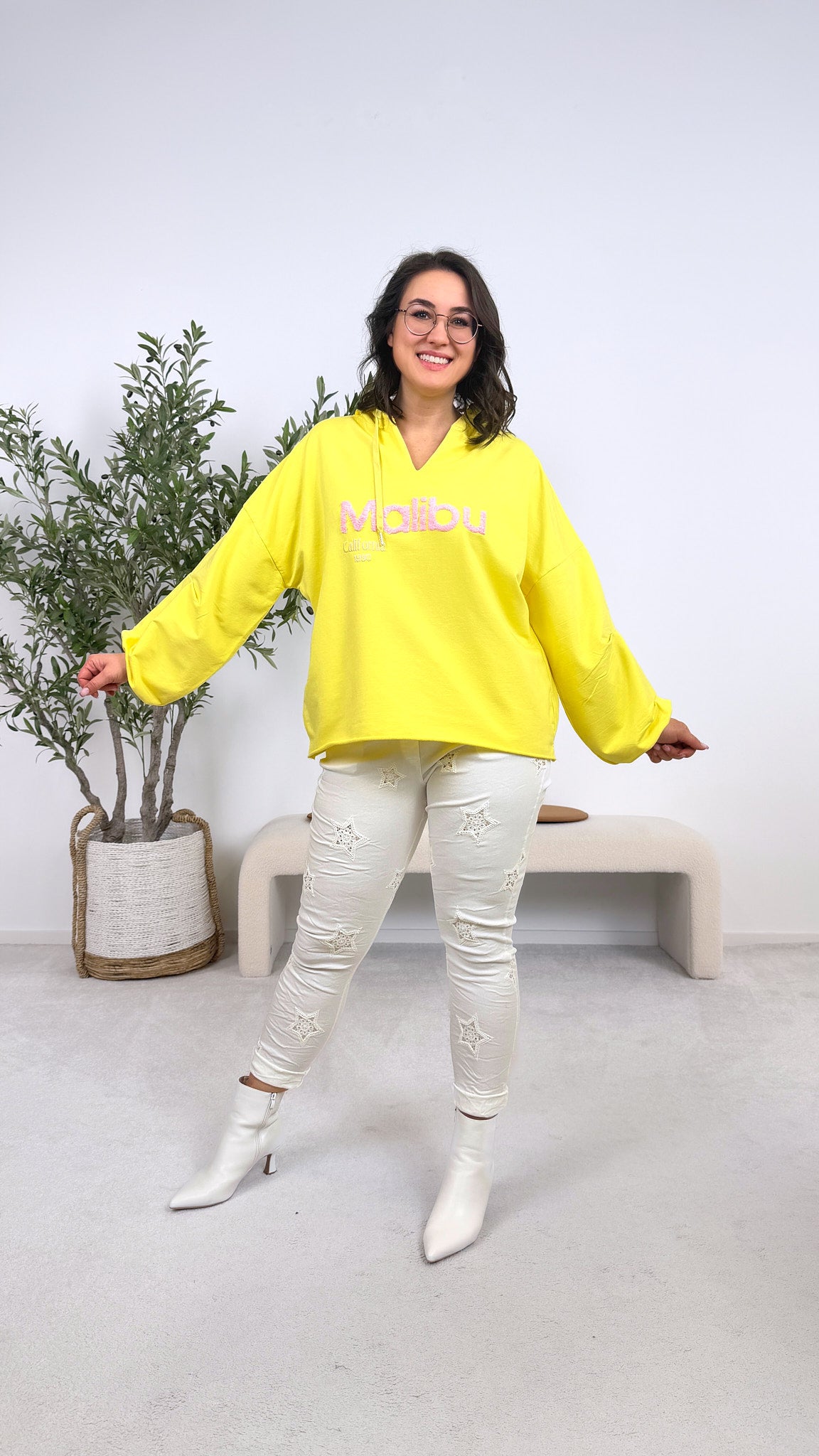 Hoodie Sunset Breeze *Gelb*