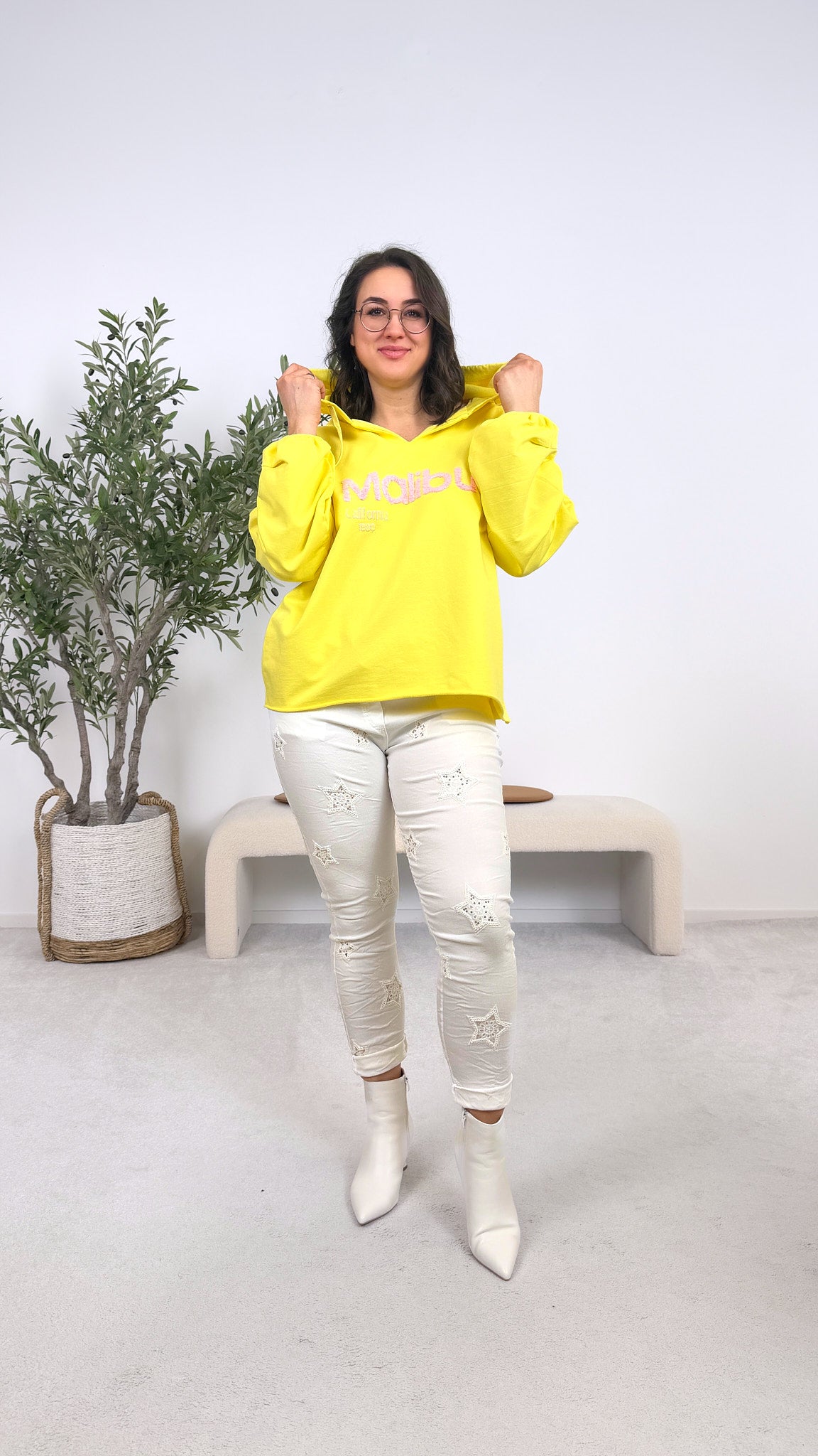 Hoodie Sunset Breeze *Gelb*