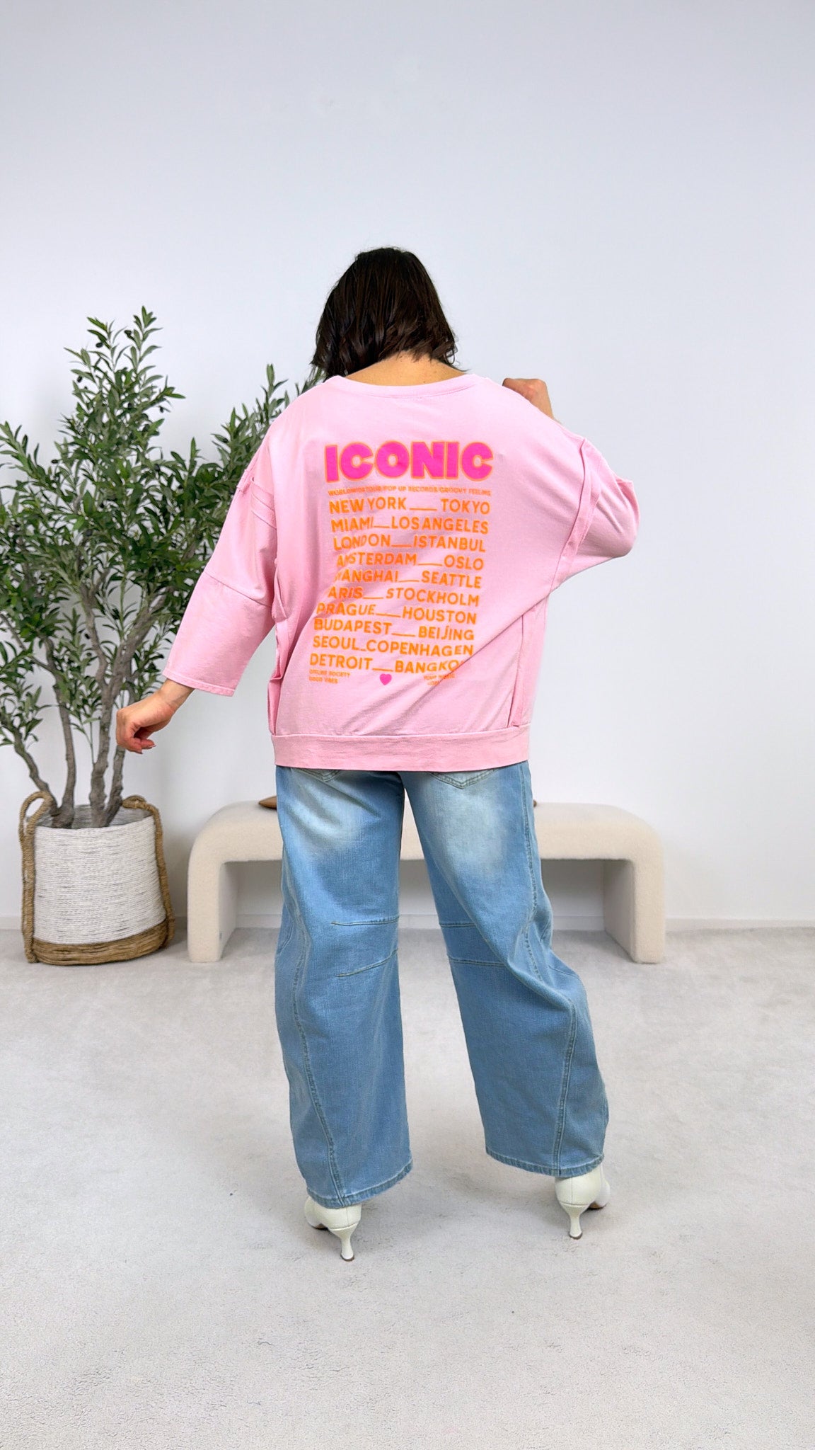 Sweatshirt Iconic *Rosa*