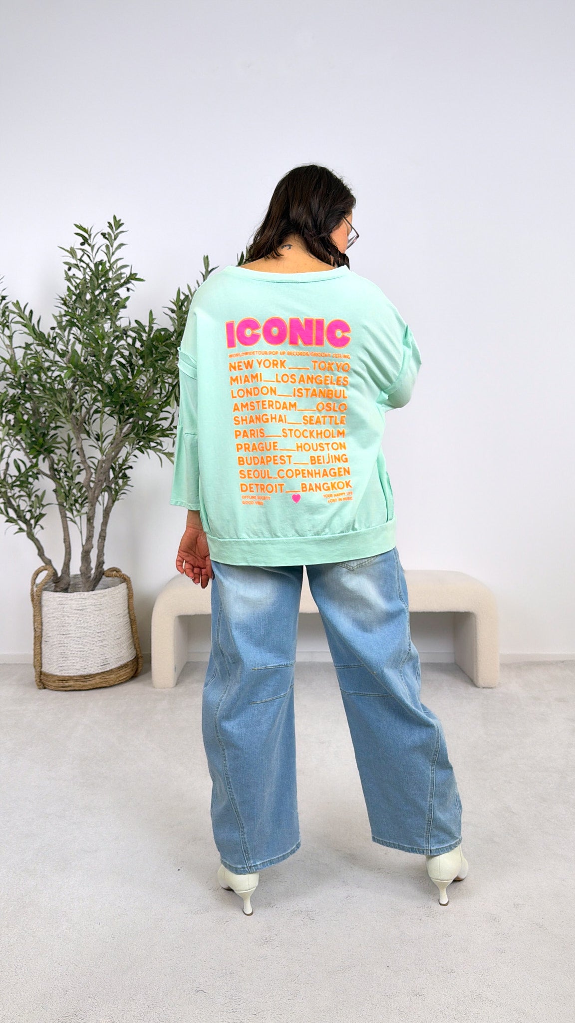 Sweatshirt Iconic *Mint*
