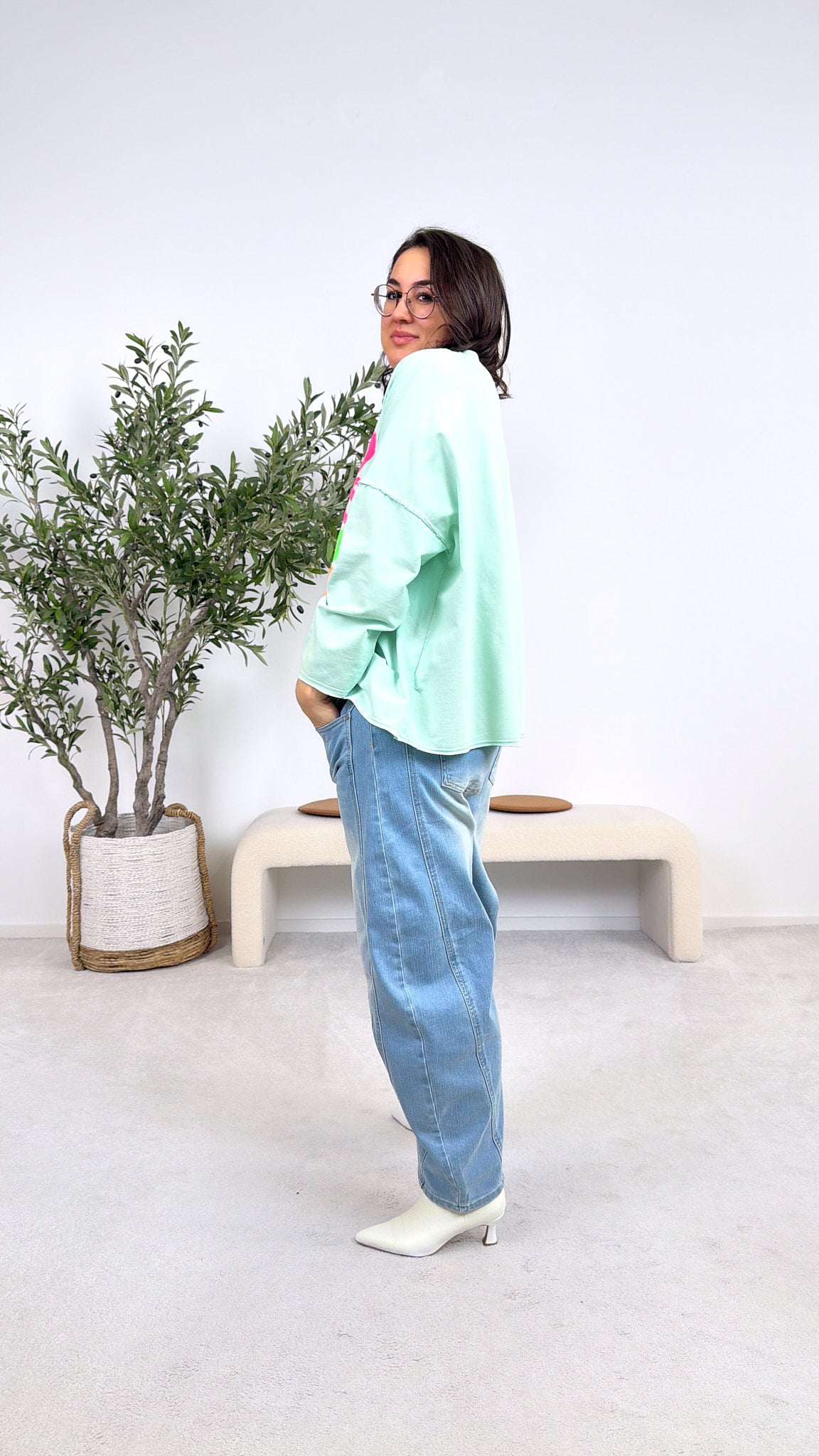 Sweatshirt Kindness *Mint*