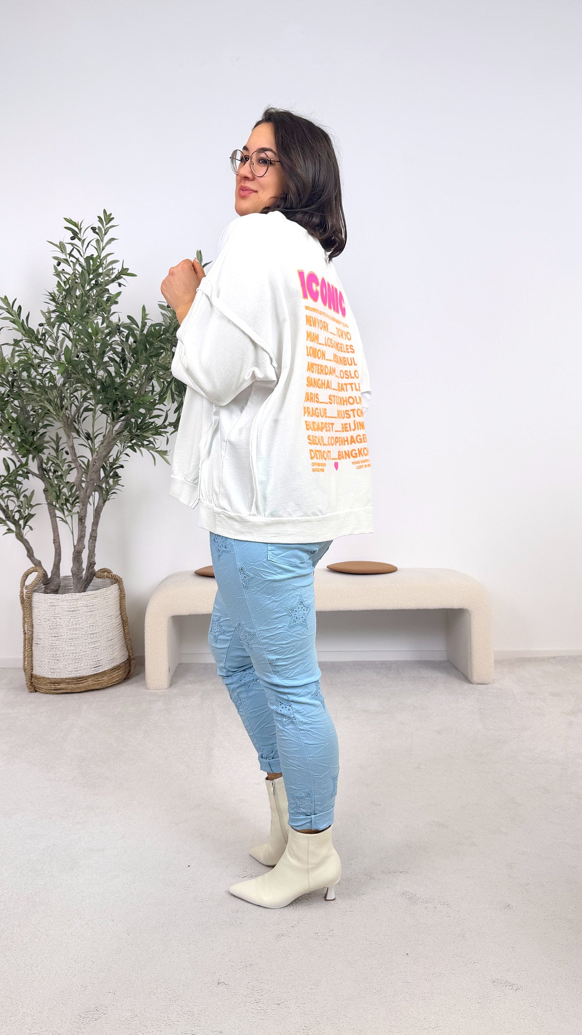 Sweatshirt Iconic *Weiß*