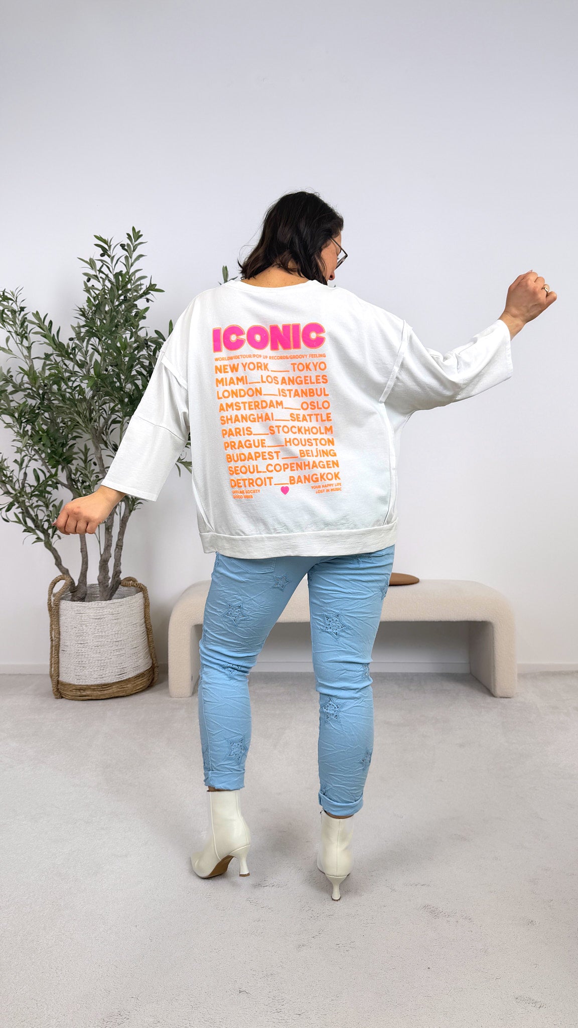 Sweatshirt Iconic *Weiß*