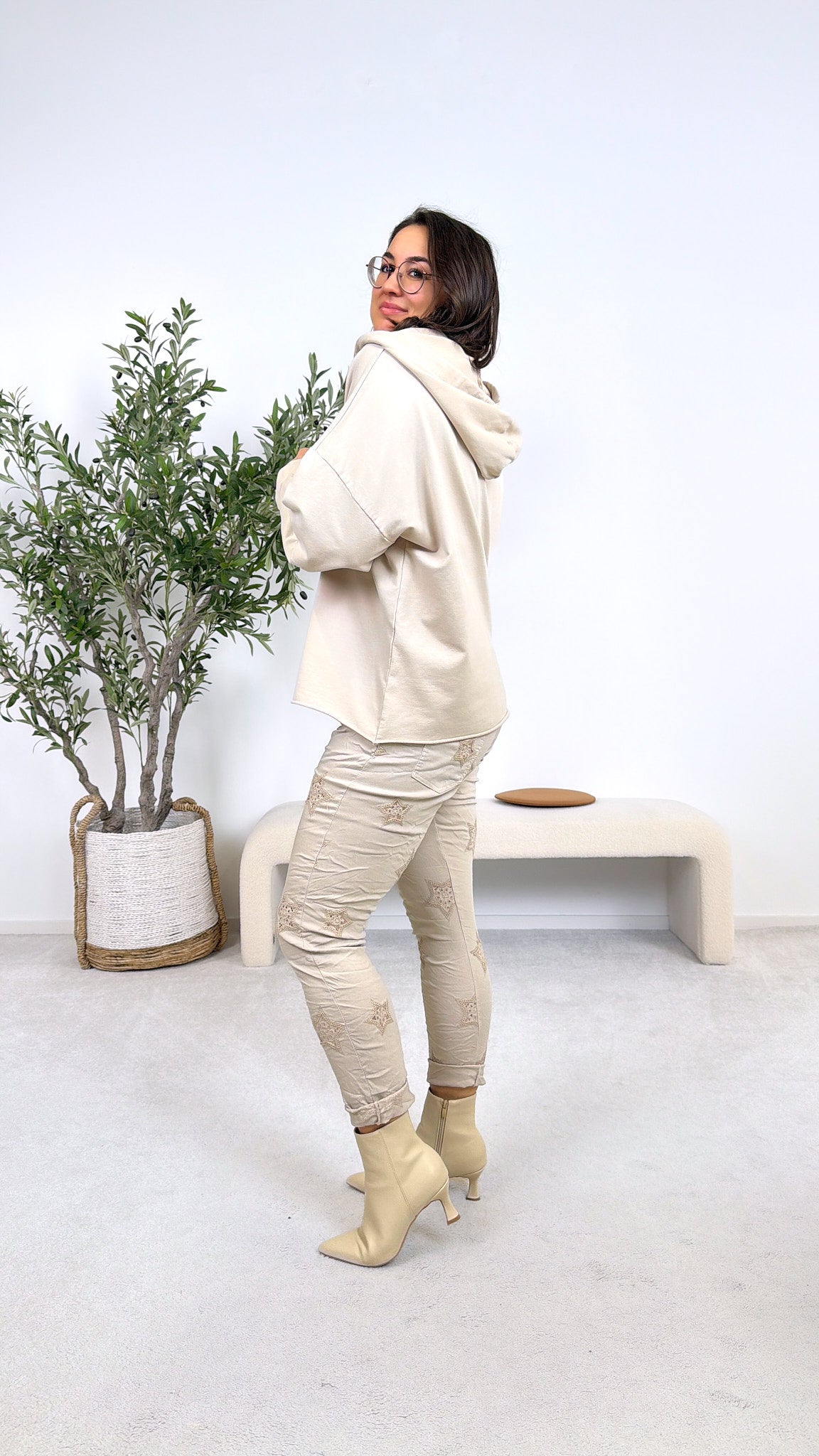 Hoodie Sunset Breeze *Beige*