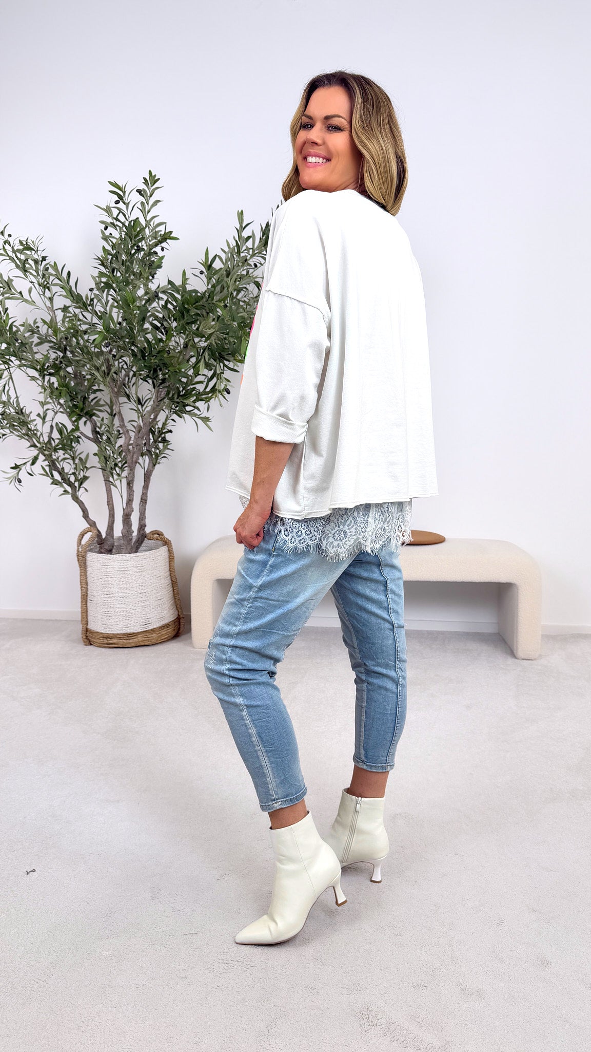 Sweatshirt Kindness *Weiß*