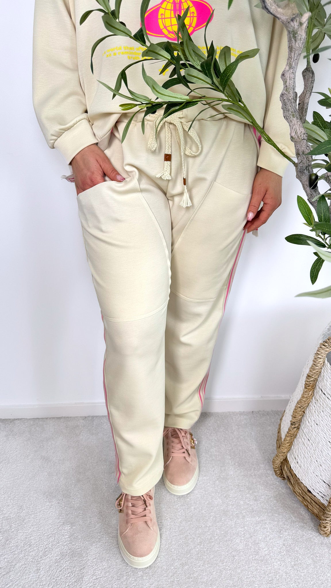 Sweathose Effortless *Creme*