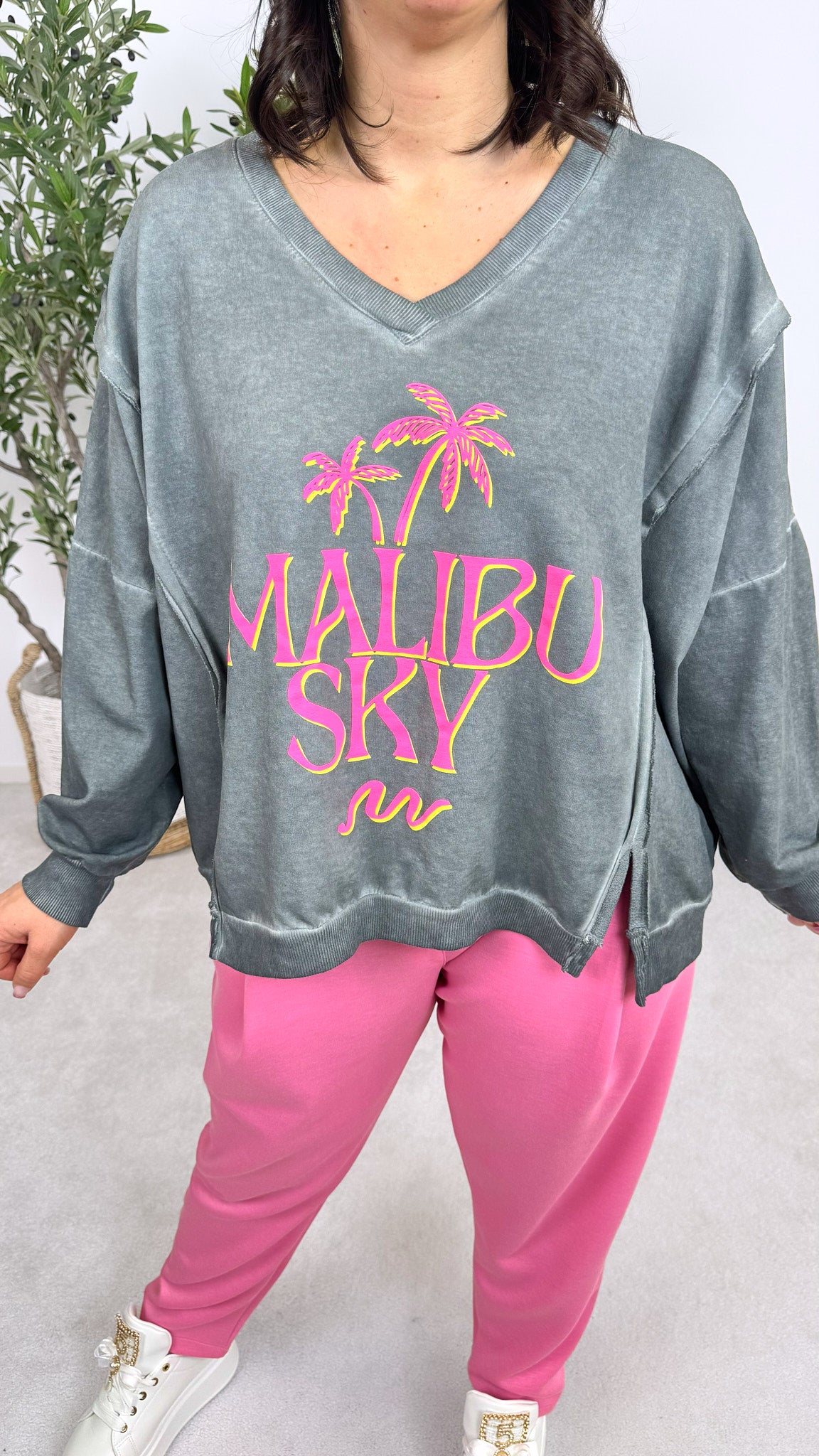 Sweatshirt Malibu Dream *Grau*