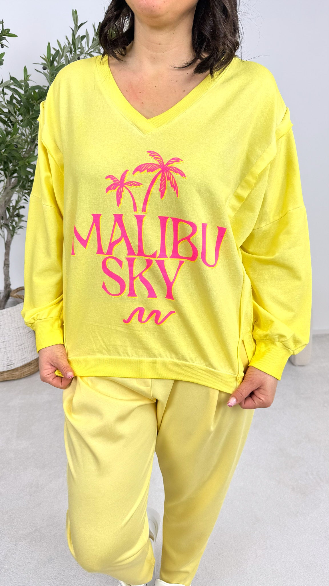 Sweatshirt Malibu Dream *Gelb*