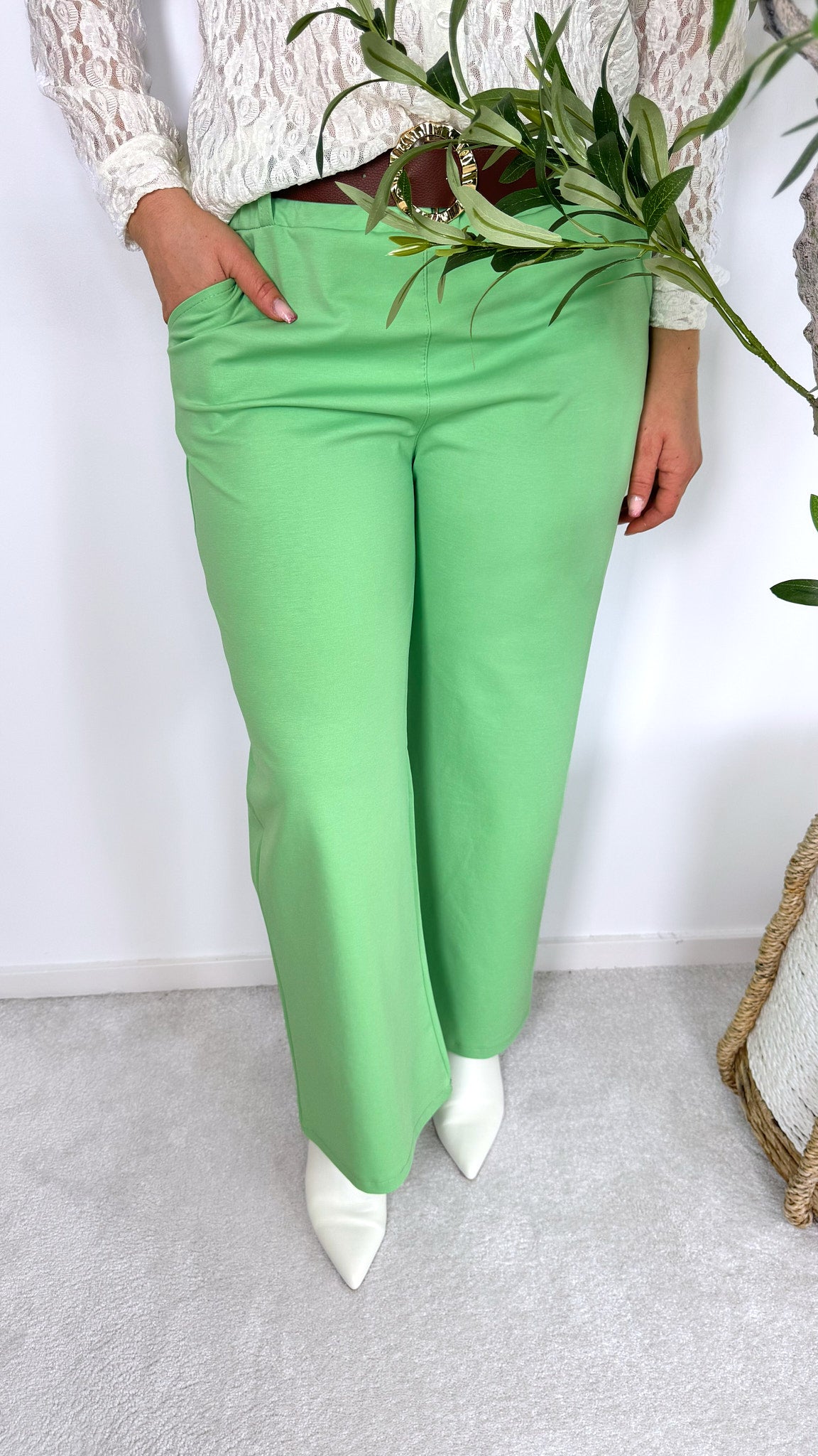 Hose Chic Balance *Grün*