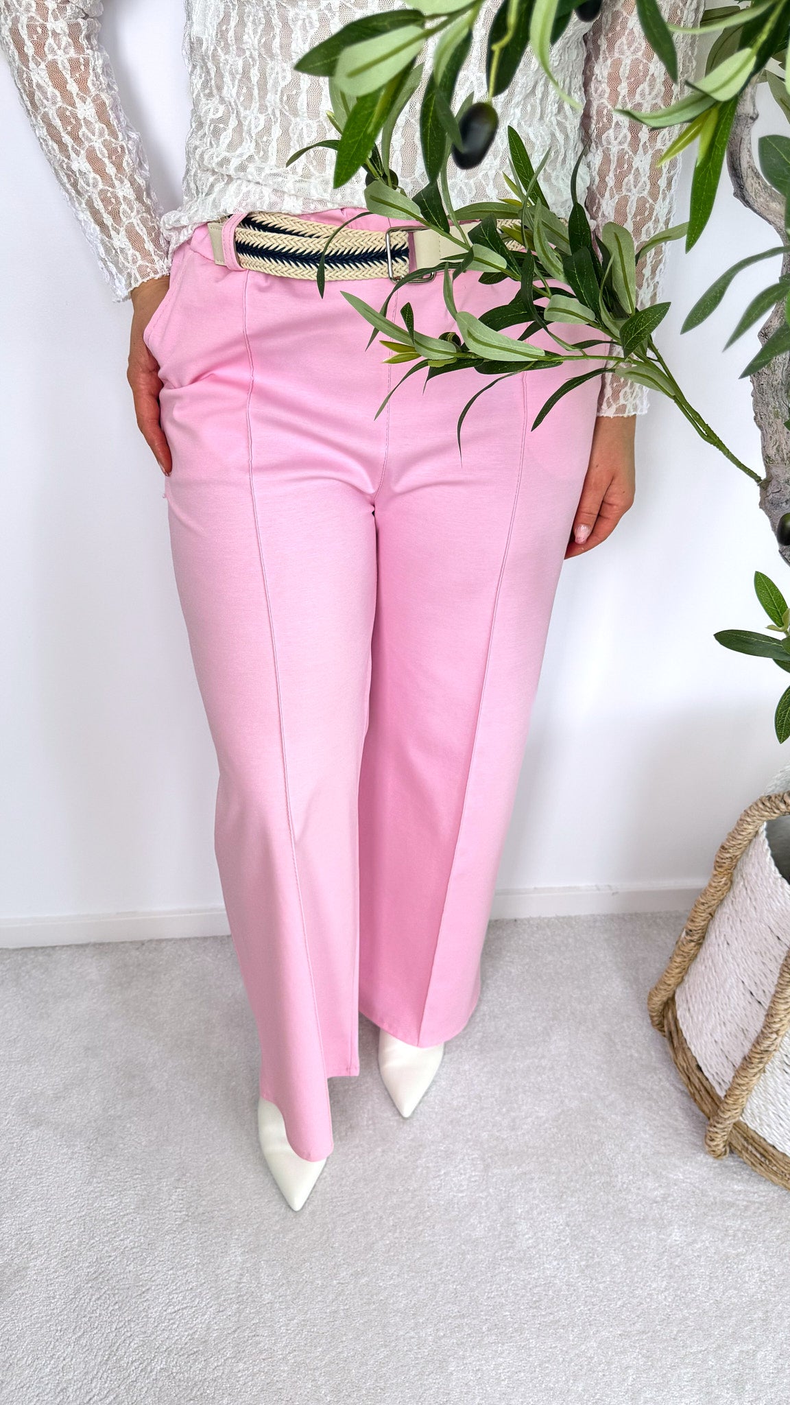 Hose Casual Rope *Rosa*