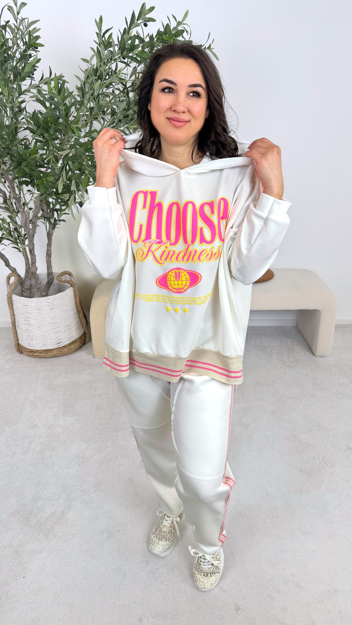 Hoodie Kind Soul *Weiß*