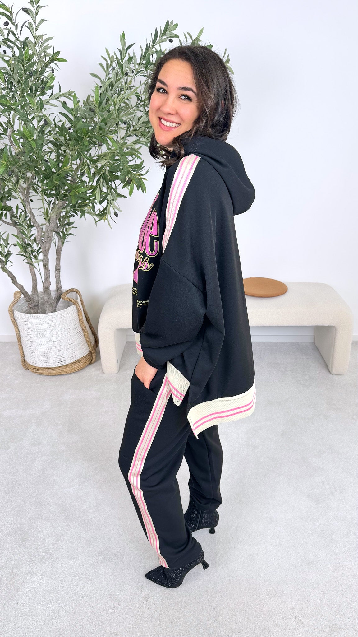 Sweathose Effortless *Schwarz*