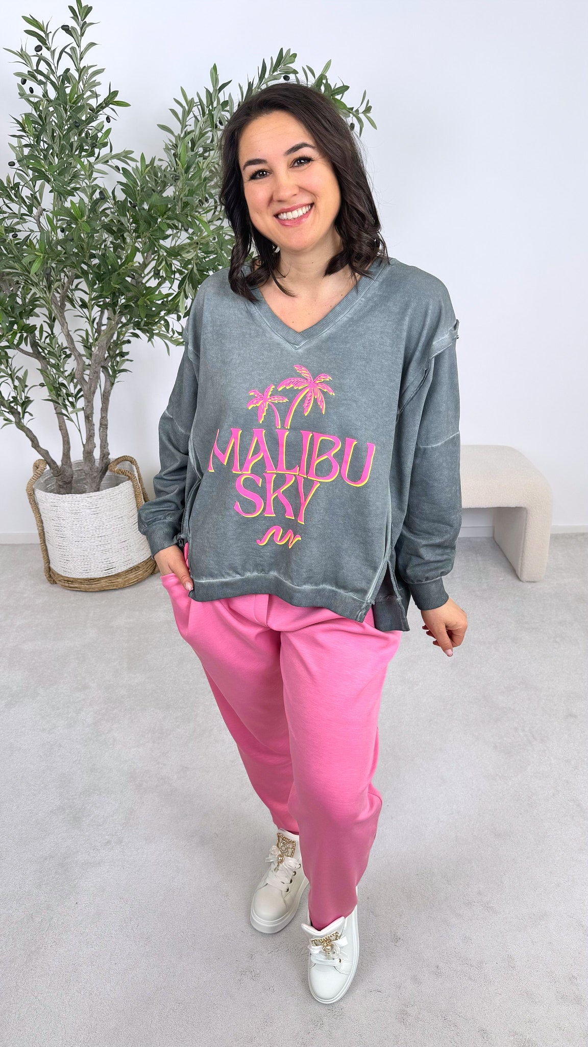 Sweatshirt Malibu Dream *Grau*