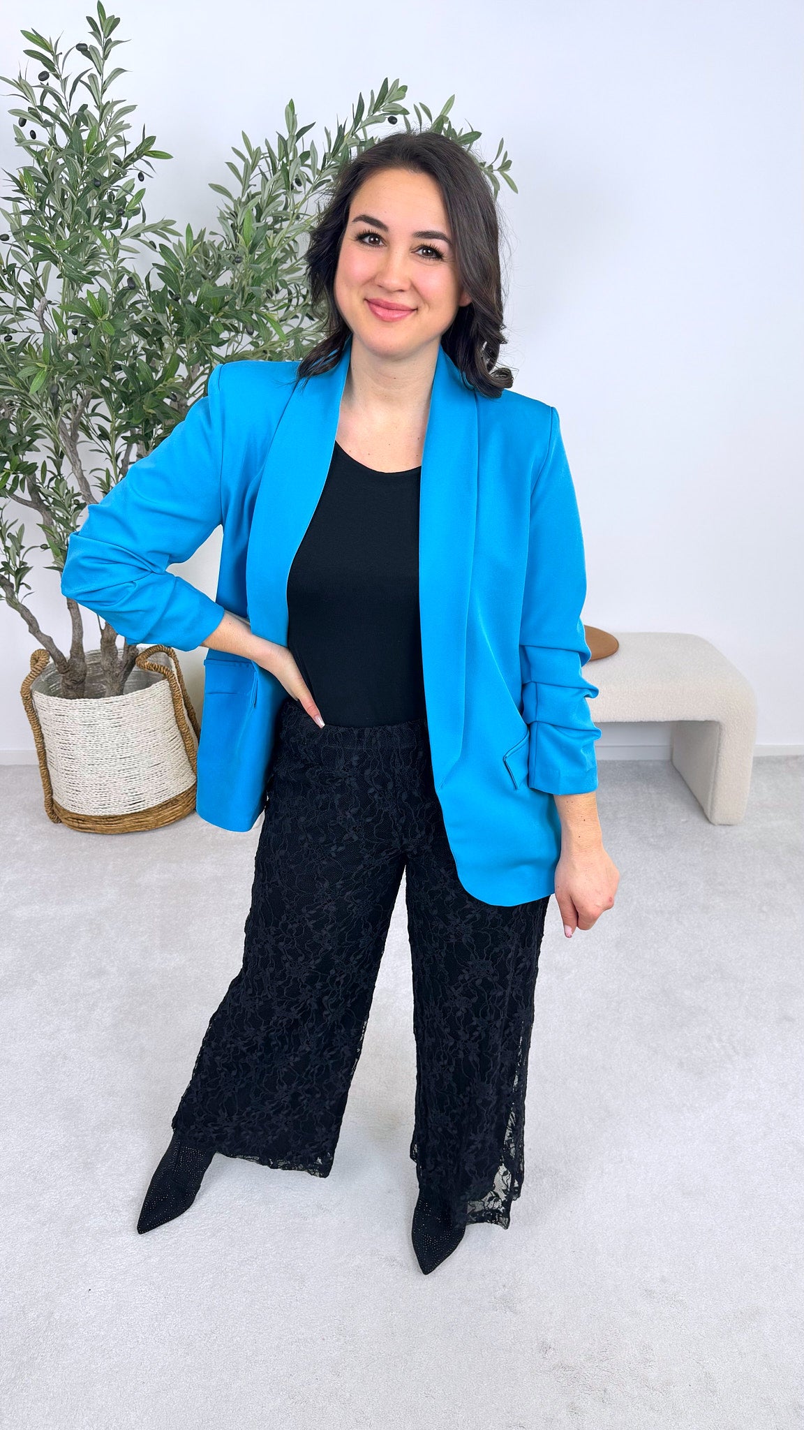 Blazer Strong Woman *Petrol*