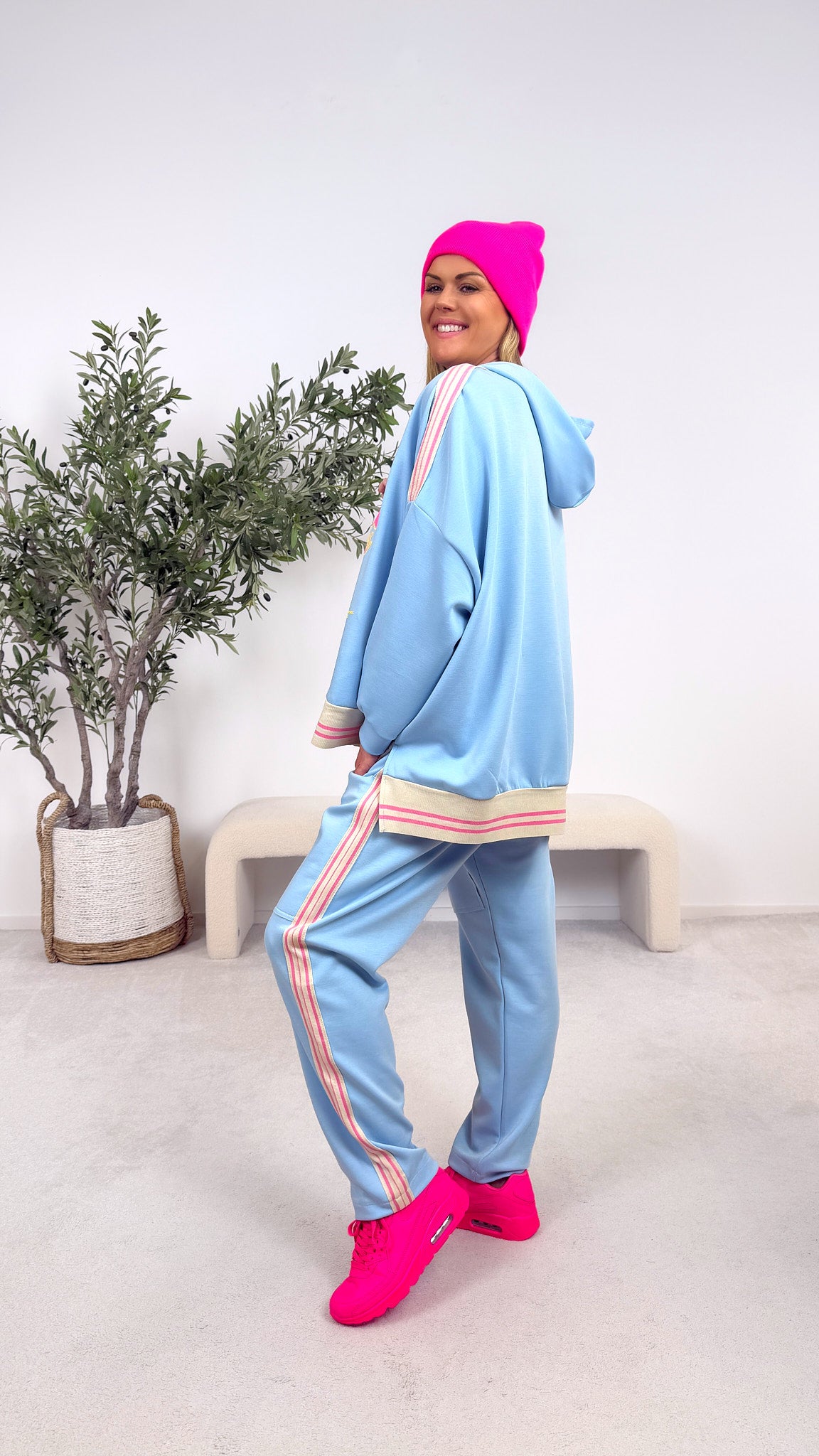 Sweathose Effortless *Blau*