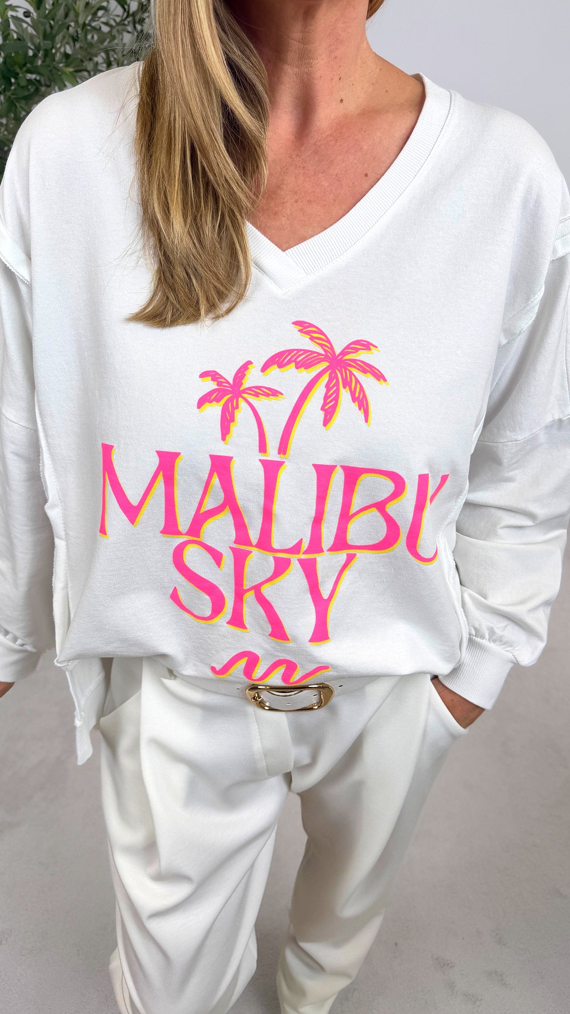 Sweatshirt Malibu Dream *Weiß*