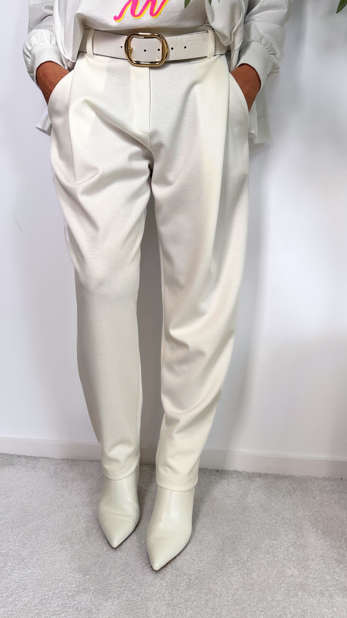 Hose Relaxed Royalty *Weiß*