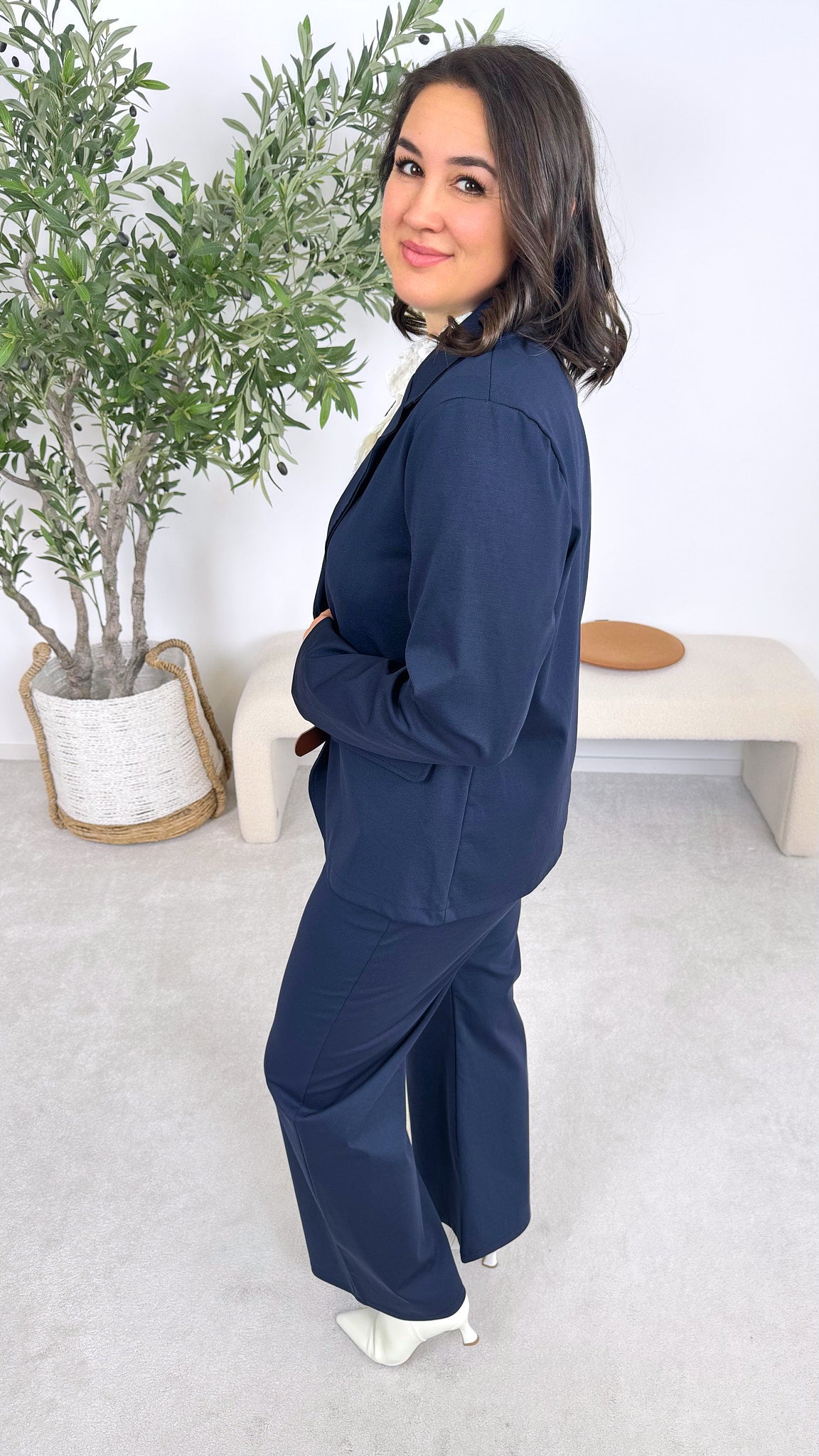 Blazer Chic Balance *Dunkelblau* (lieferbar ab 16.2.26)