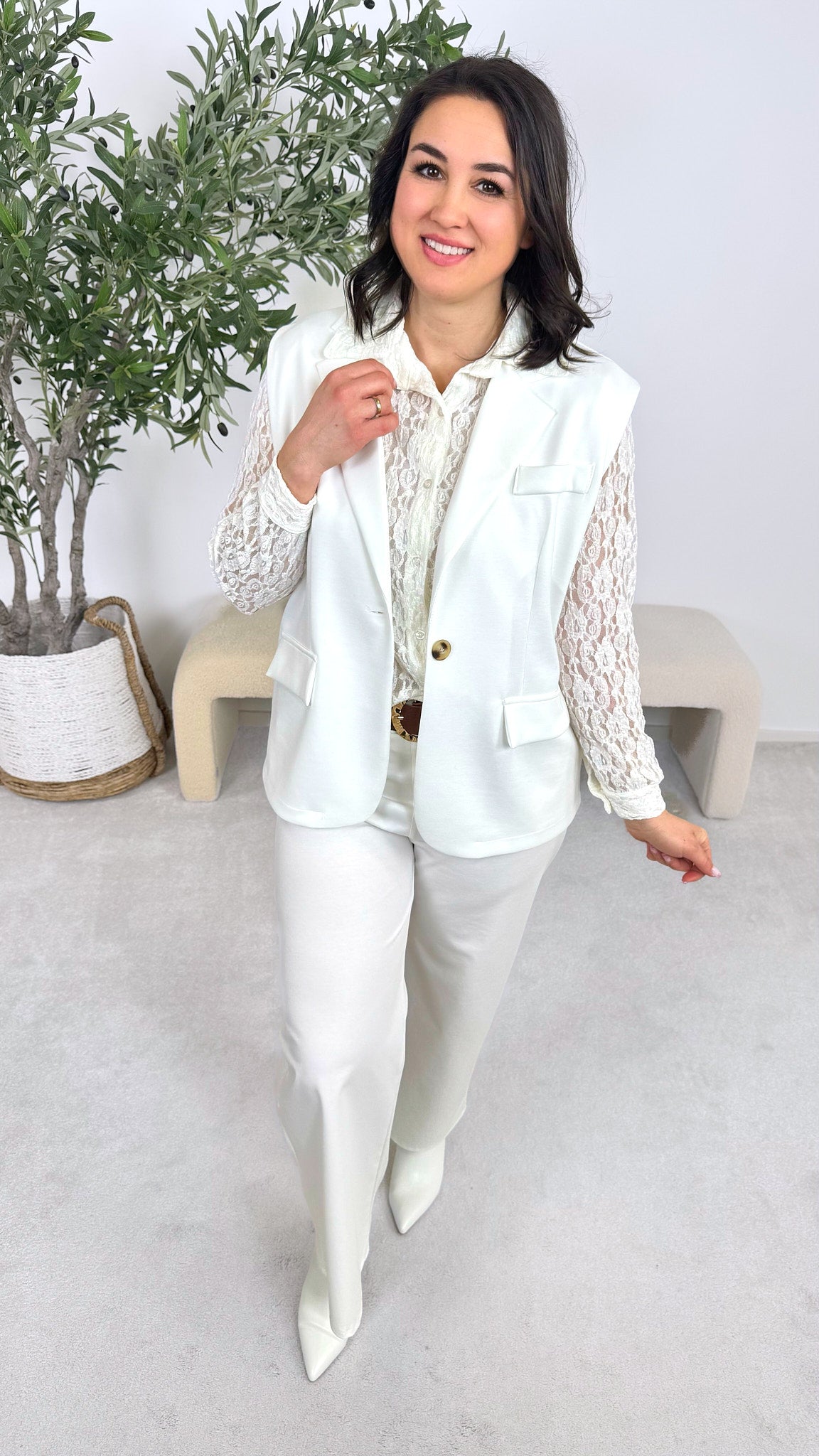 Hose Chic Balance *Weiß*