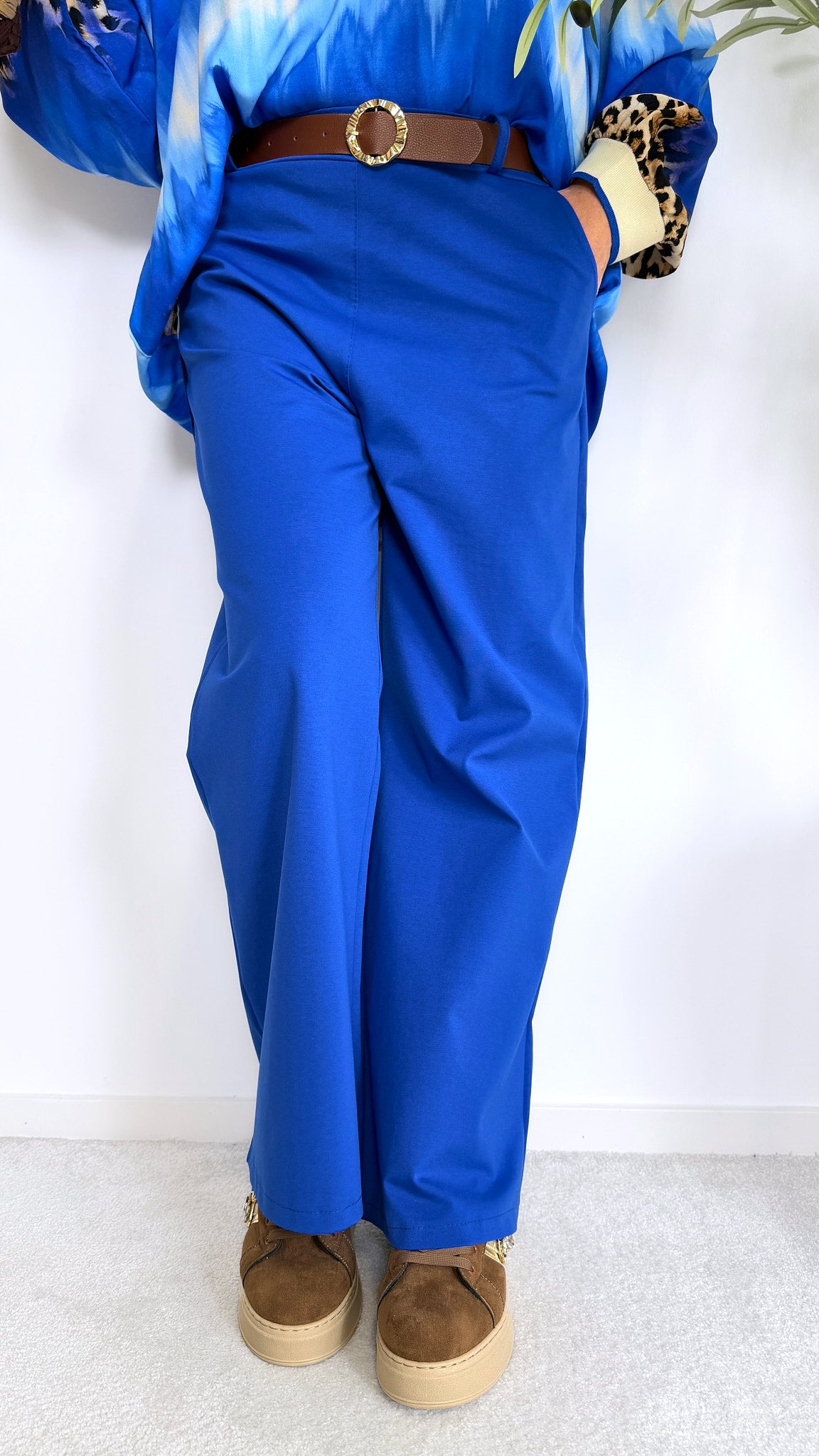 Hose Chic Balance *Royalblau*