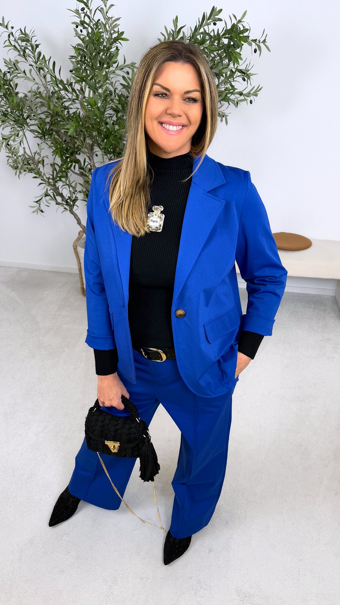 Blazer Chic Balance *Royalblau*