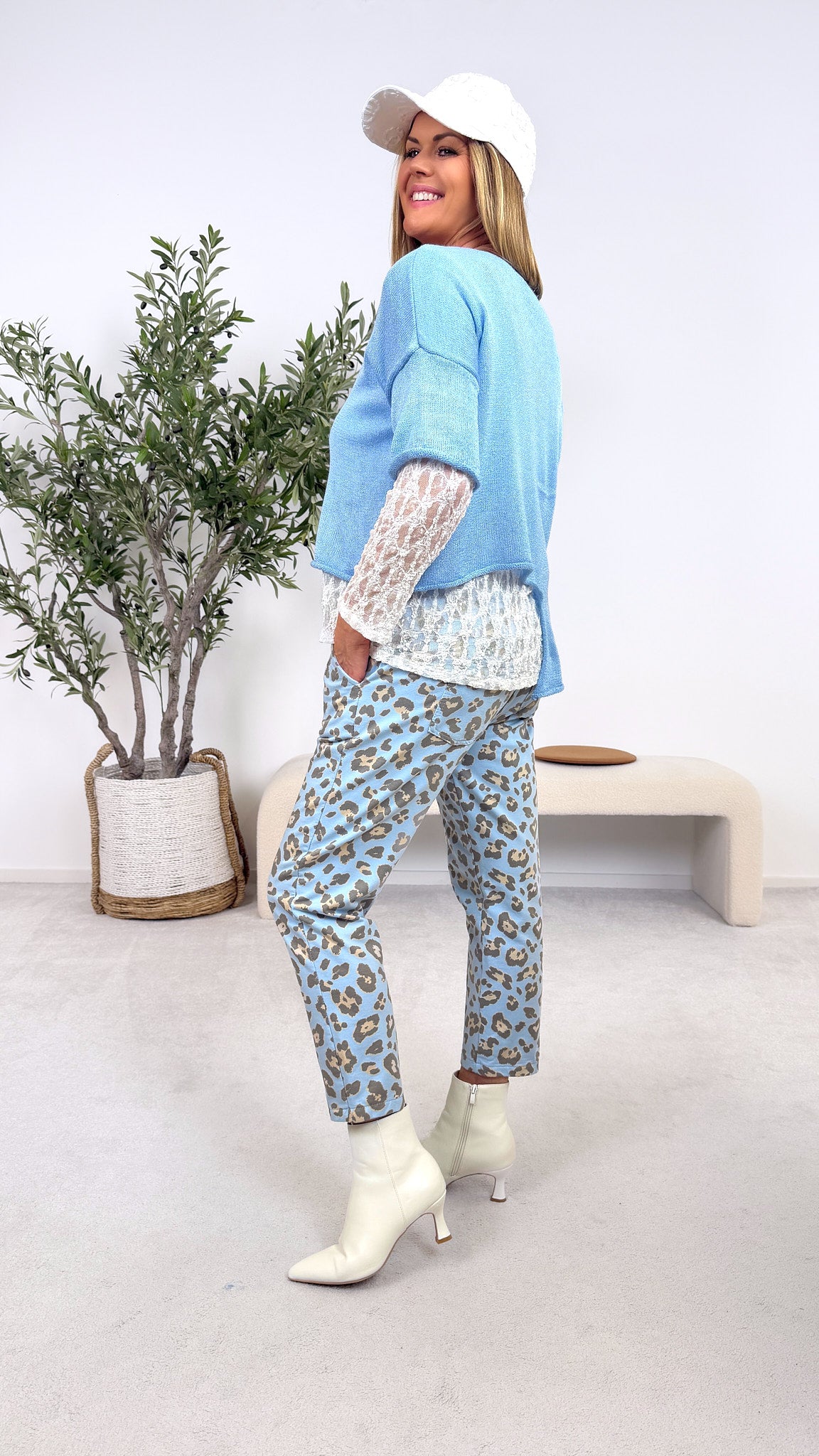 Pullover Daily Rebel *Blau*