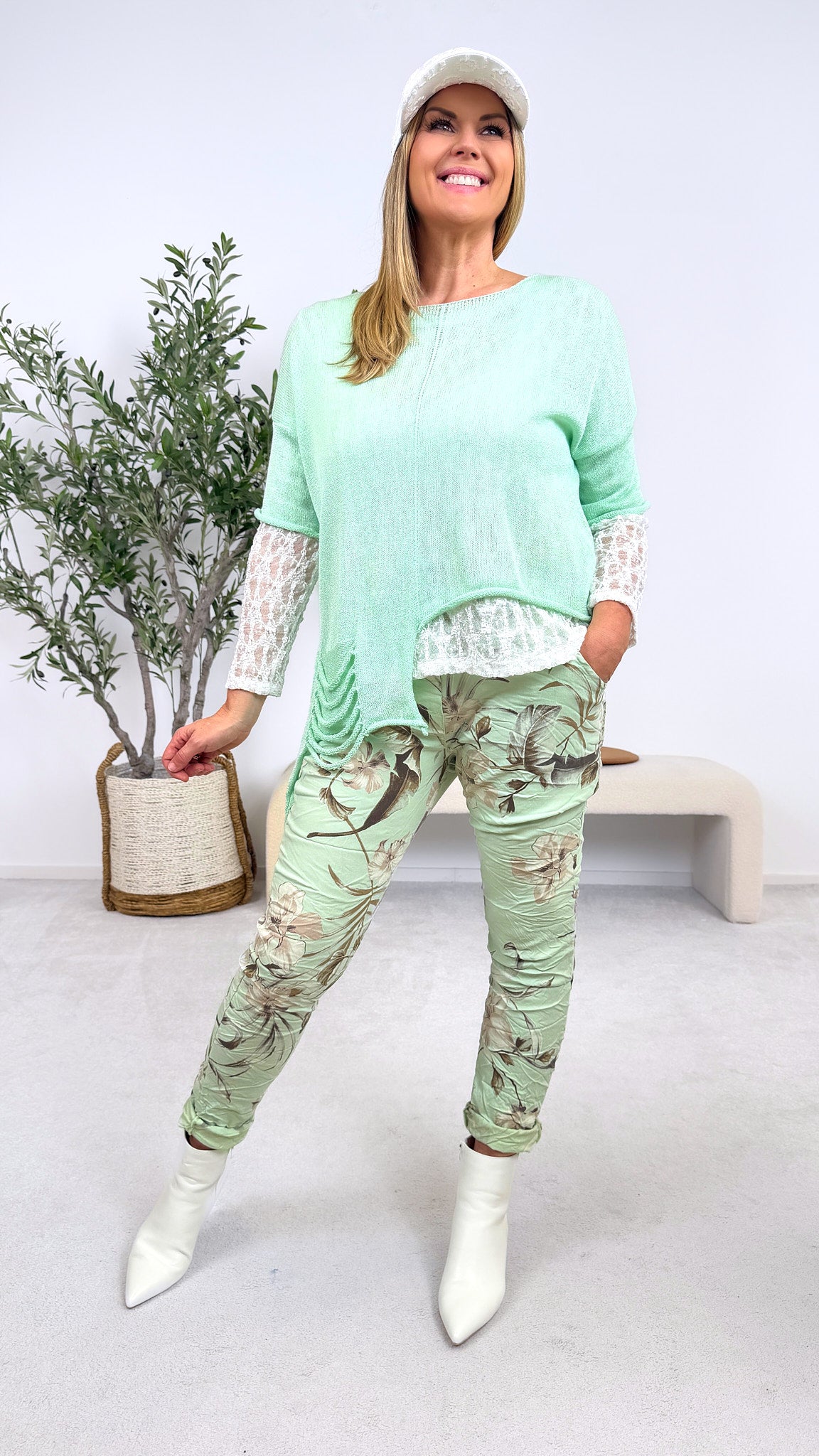 Pullover Daily Rebel *Mint*