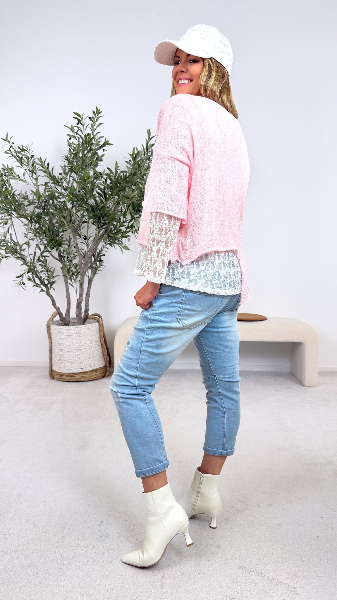 Pullover Daily Rebel *Rosa*