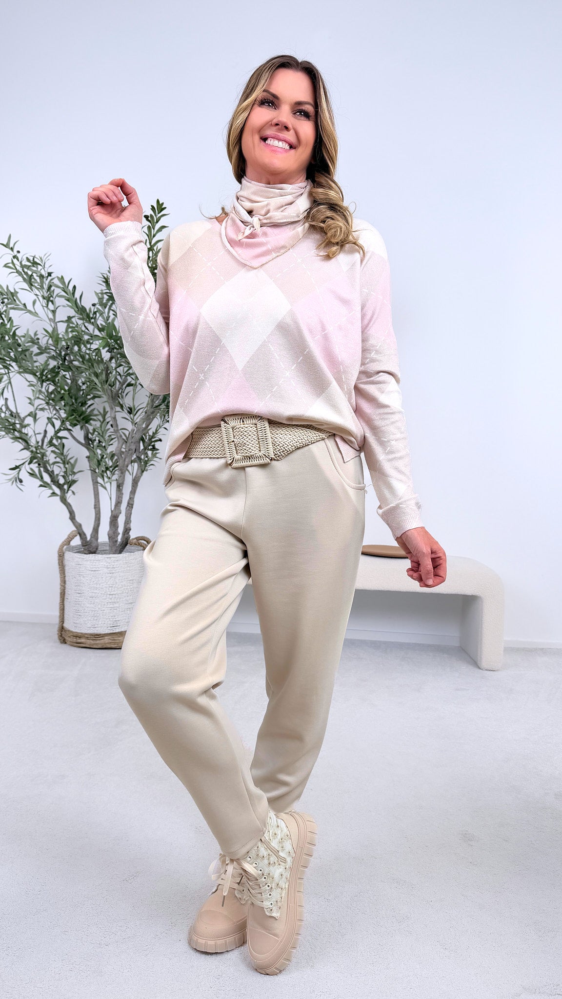 Sweathose Pure Balance *Beige*