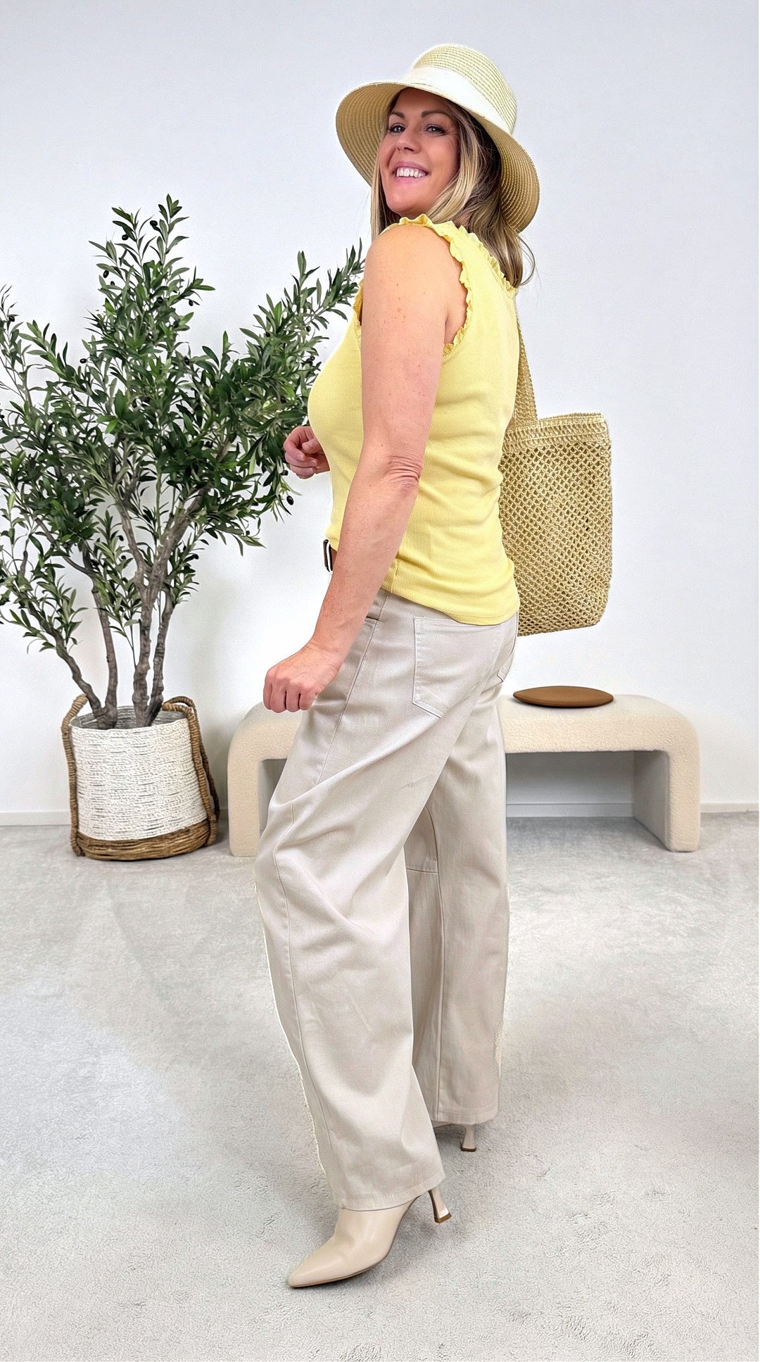 Top Lovely Basic *Gelb*