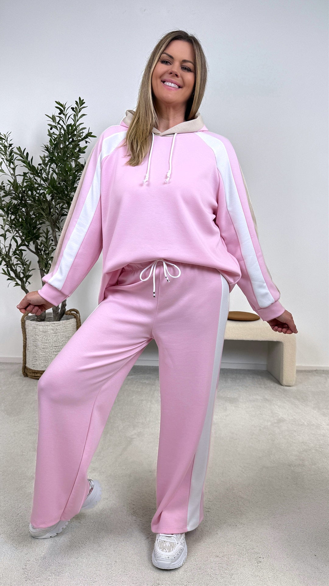 Hoodie Power Relax *Rosa*