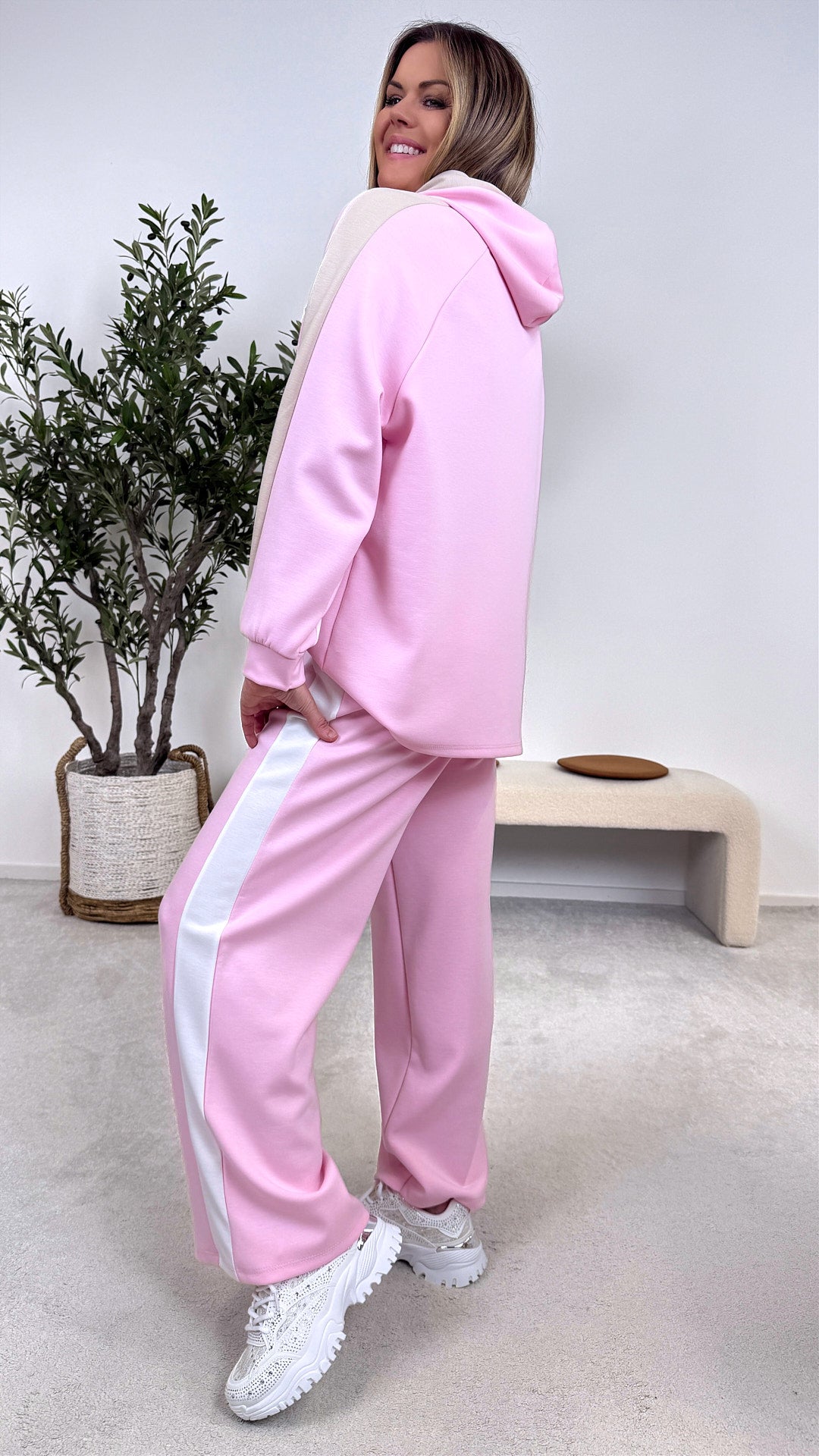 Hoodie Power Relax *Rosa*