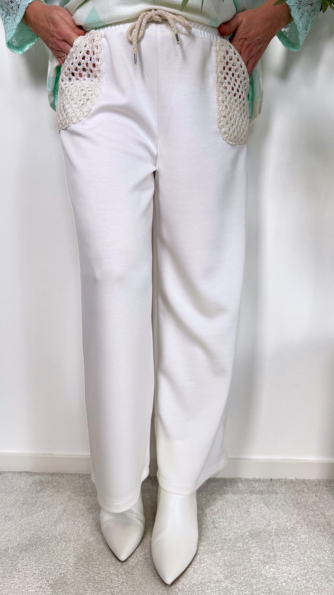 Sweathose Femme Sport *Weiß*