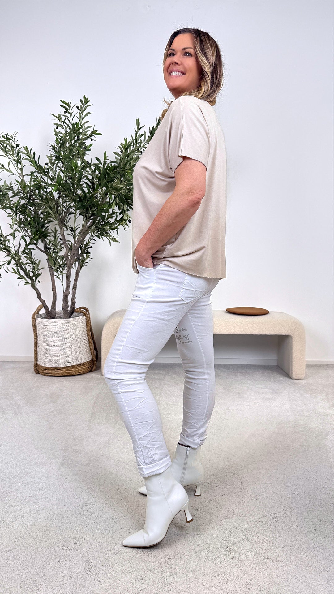 T-Shirt Relax Basic *Beige*