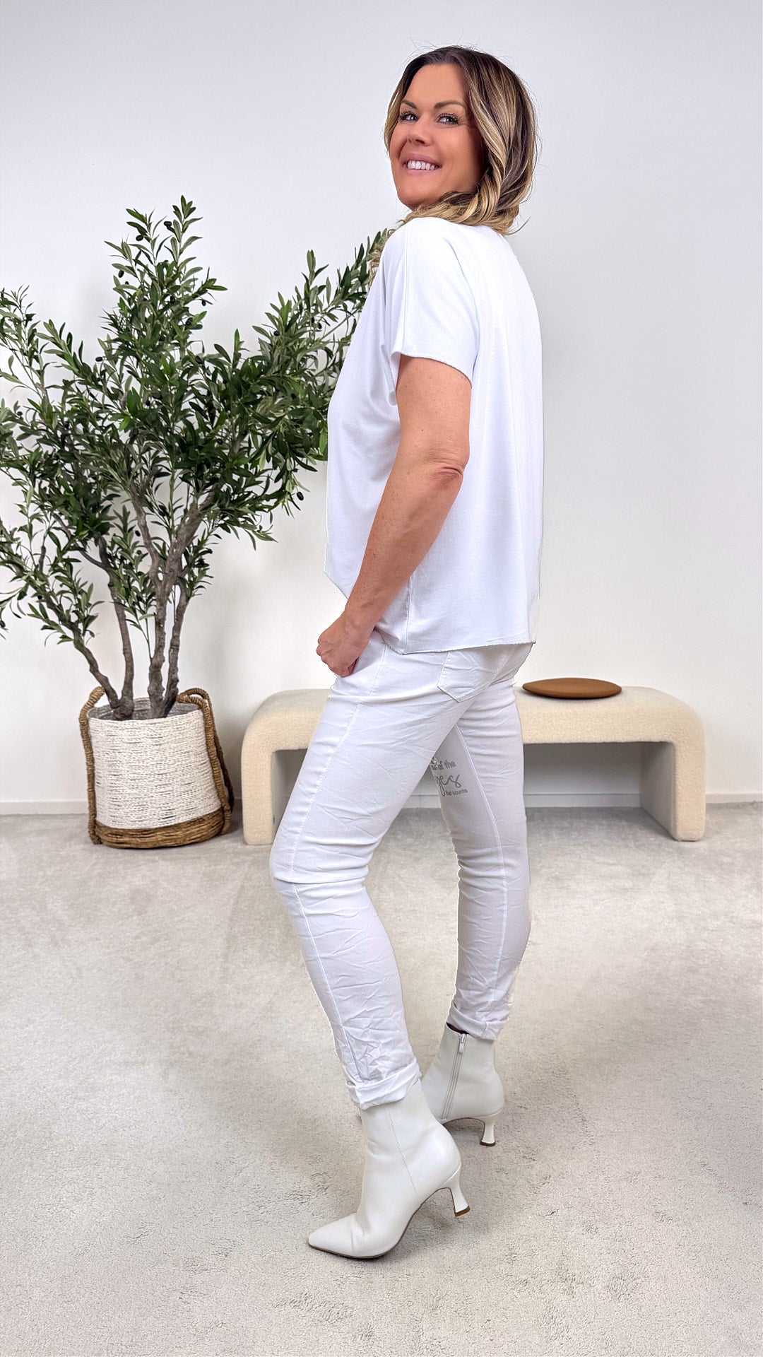 Jogpants Shine Anyway *Weiß*