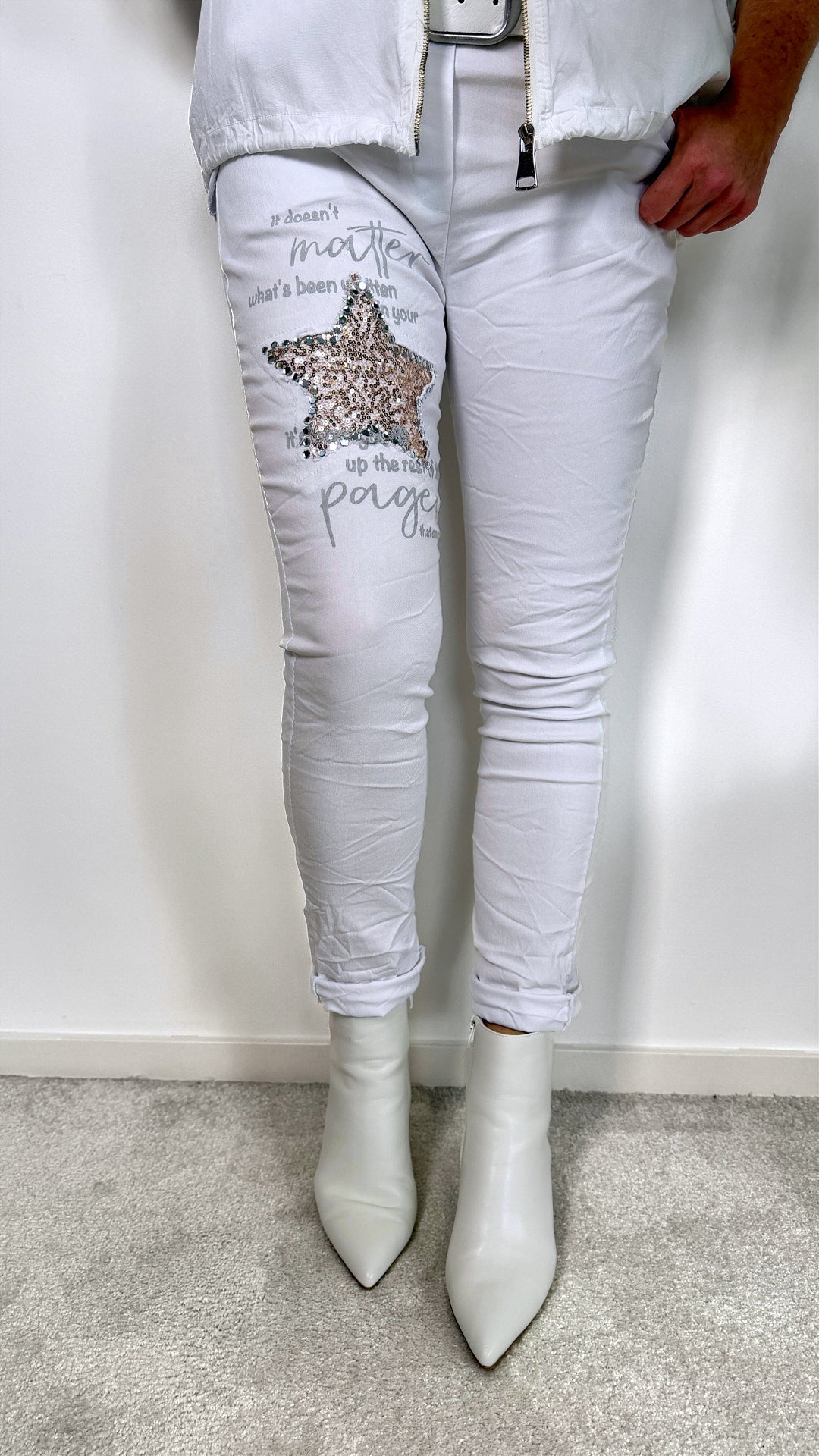 Jogpants Shine Anyway *Weiß*