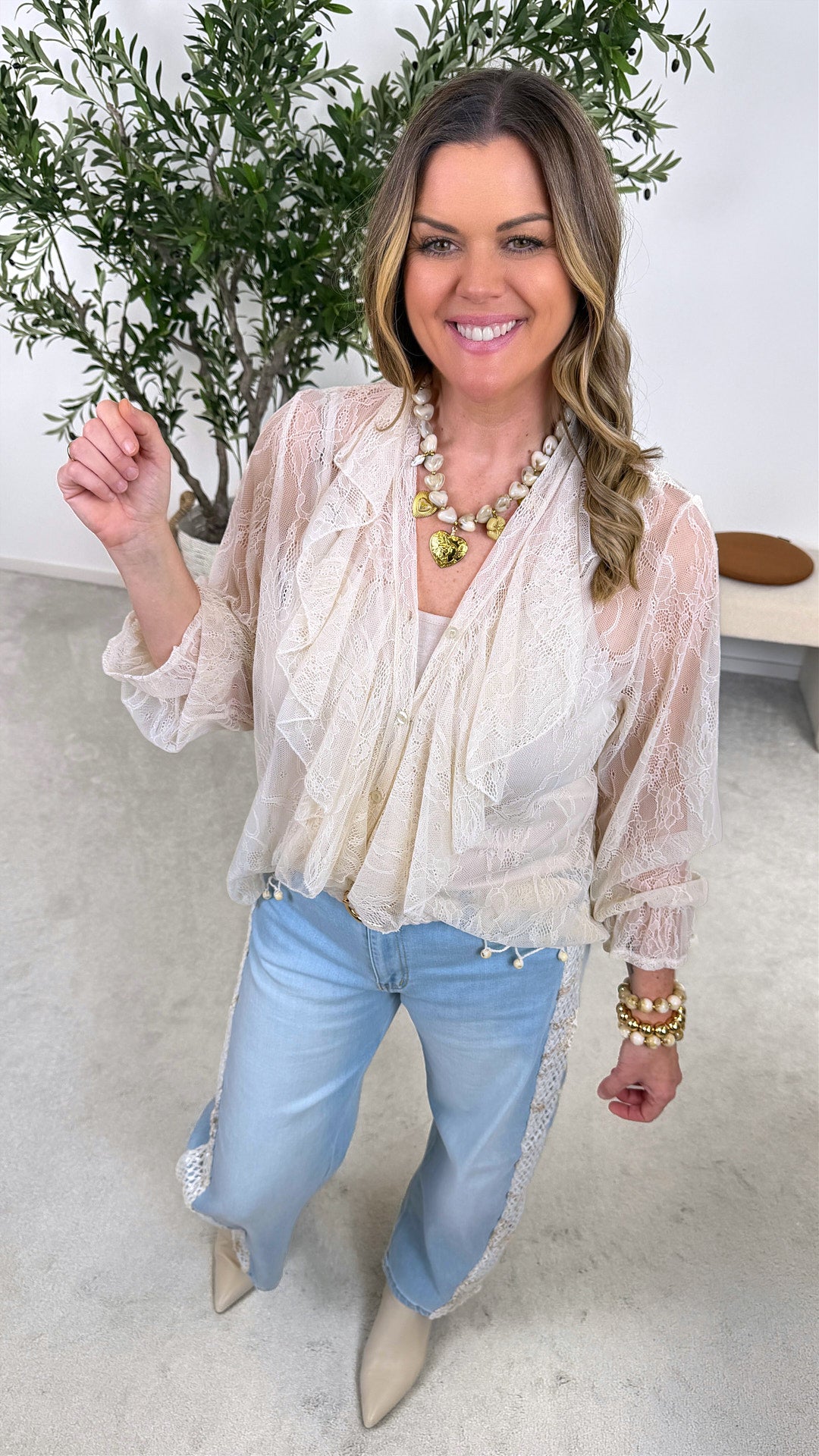 Bluse Cream Dream *Creme*