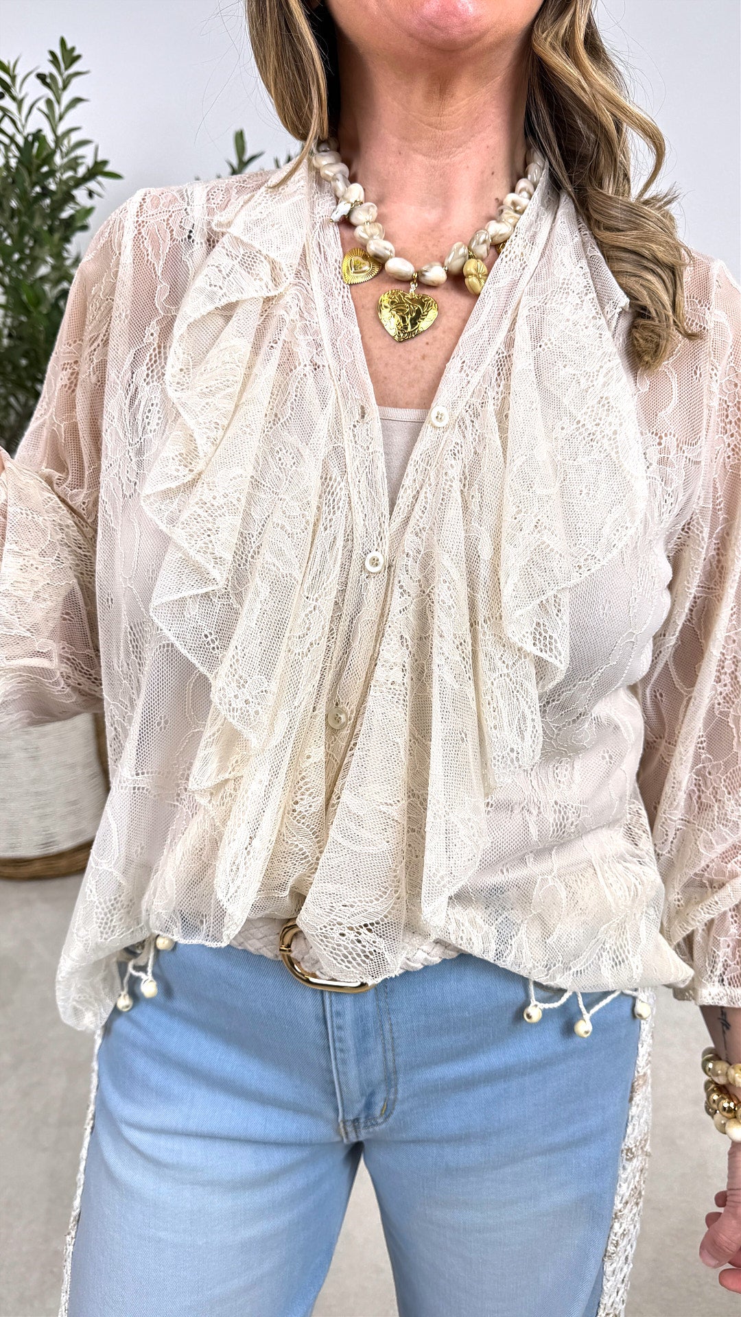 Bluse Cream Dream *Creme*