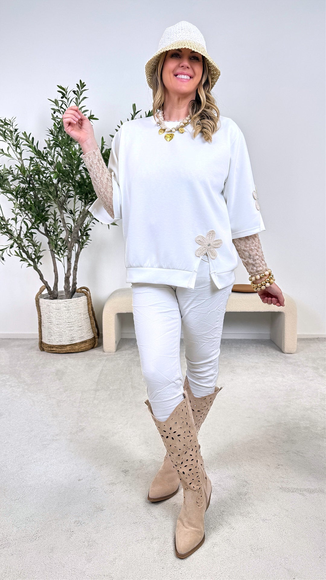 Sweatshirt Pure Soul *Weiß*