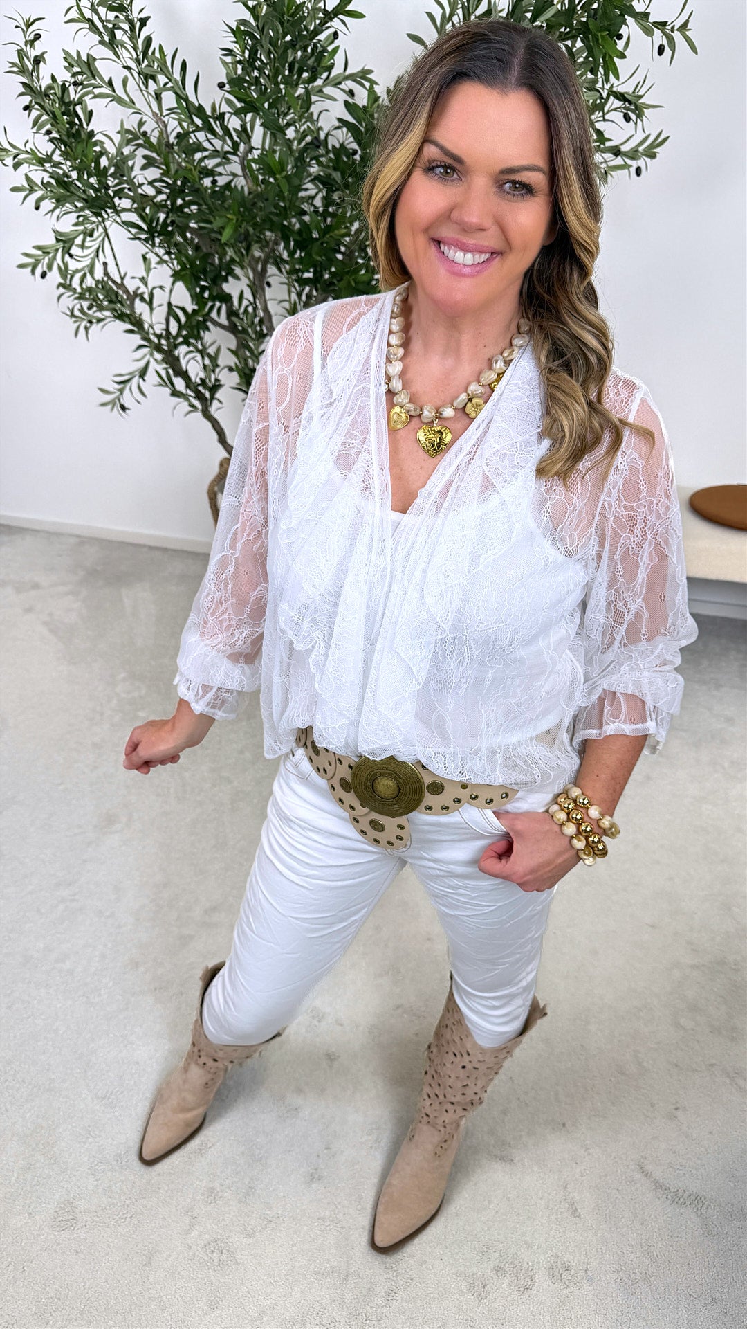 Bluse Cream Dream *Weiß*