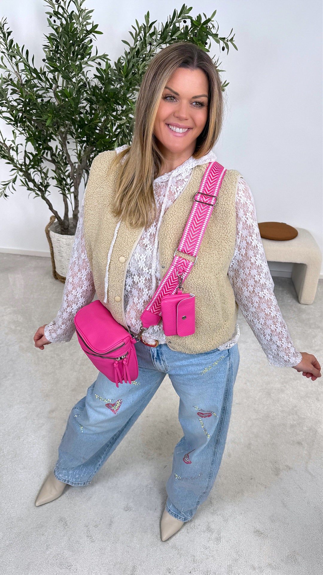 Weste Happy Energy *Camel-Hell*