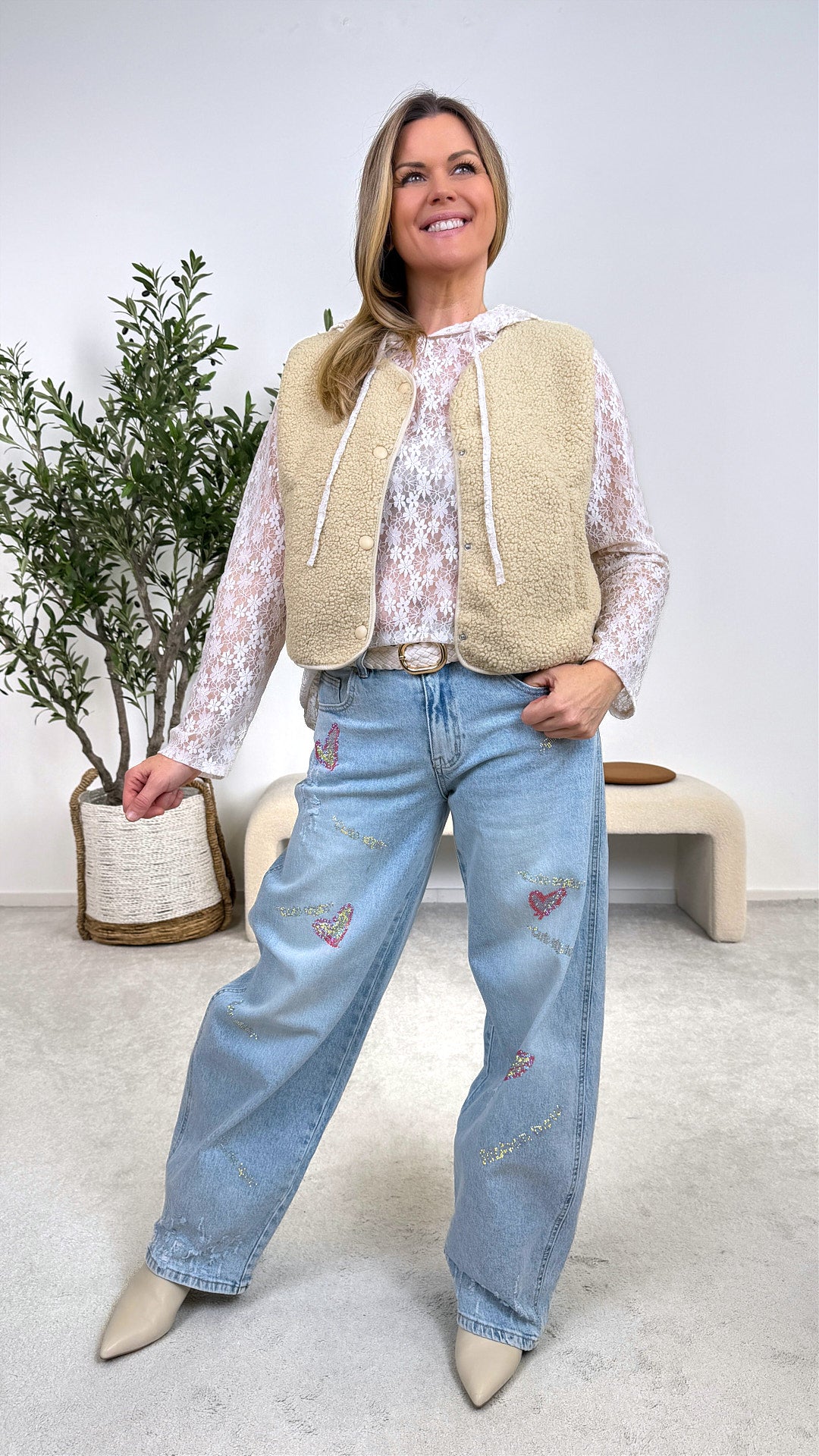 Weste Happy Energy *Camel-Hell*