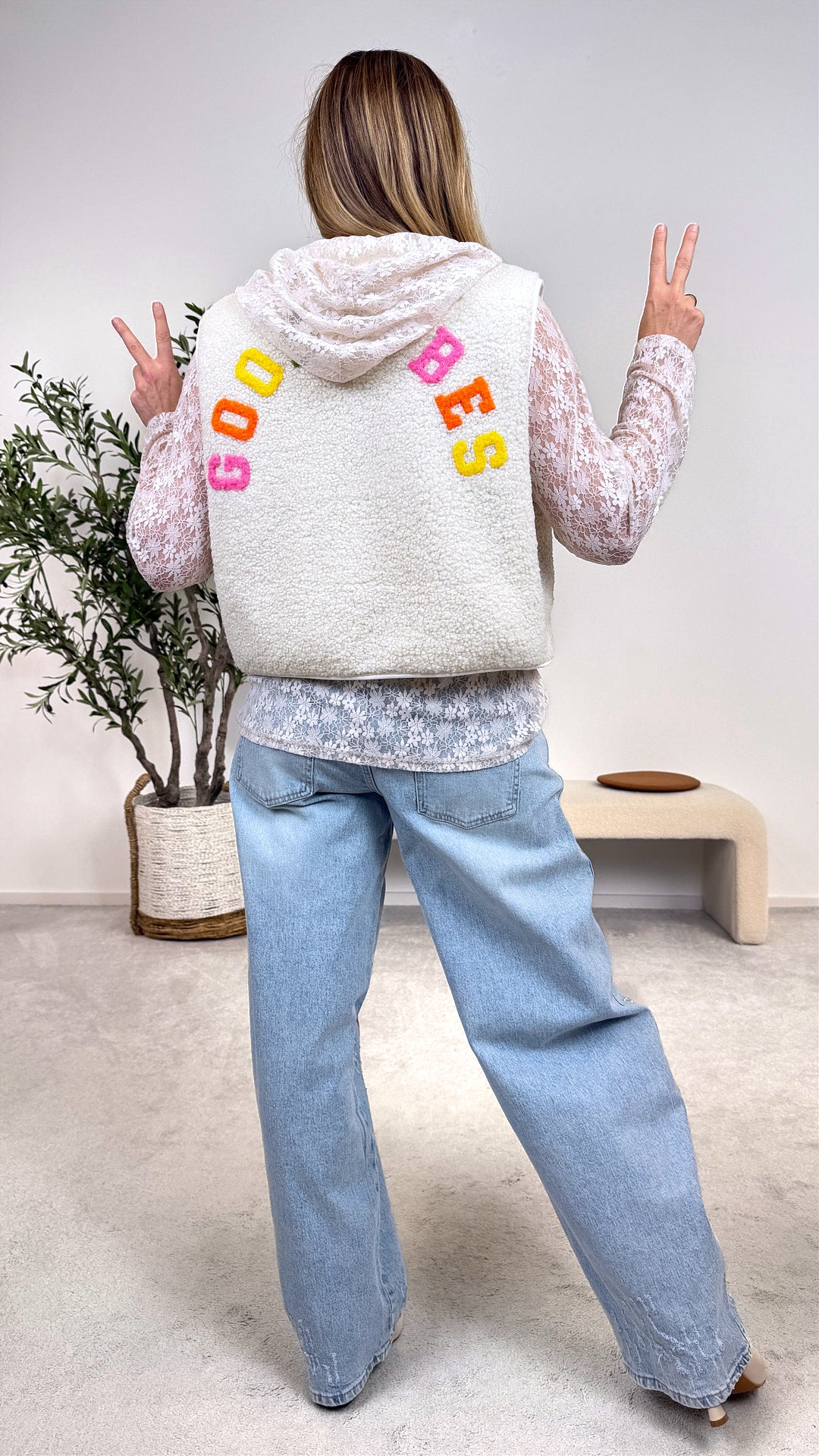 Weste Happy Energy *Creme*